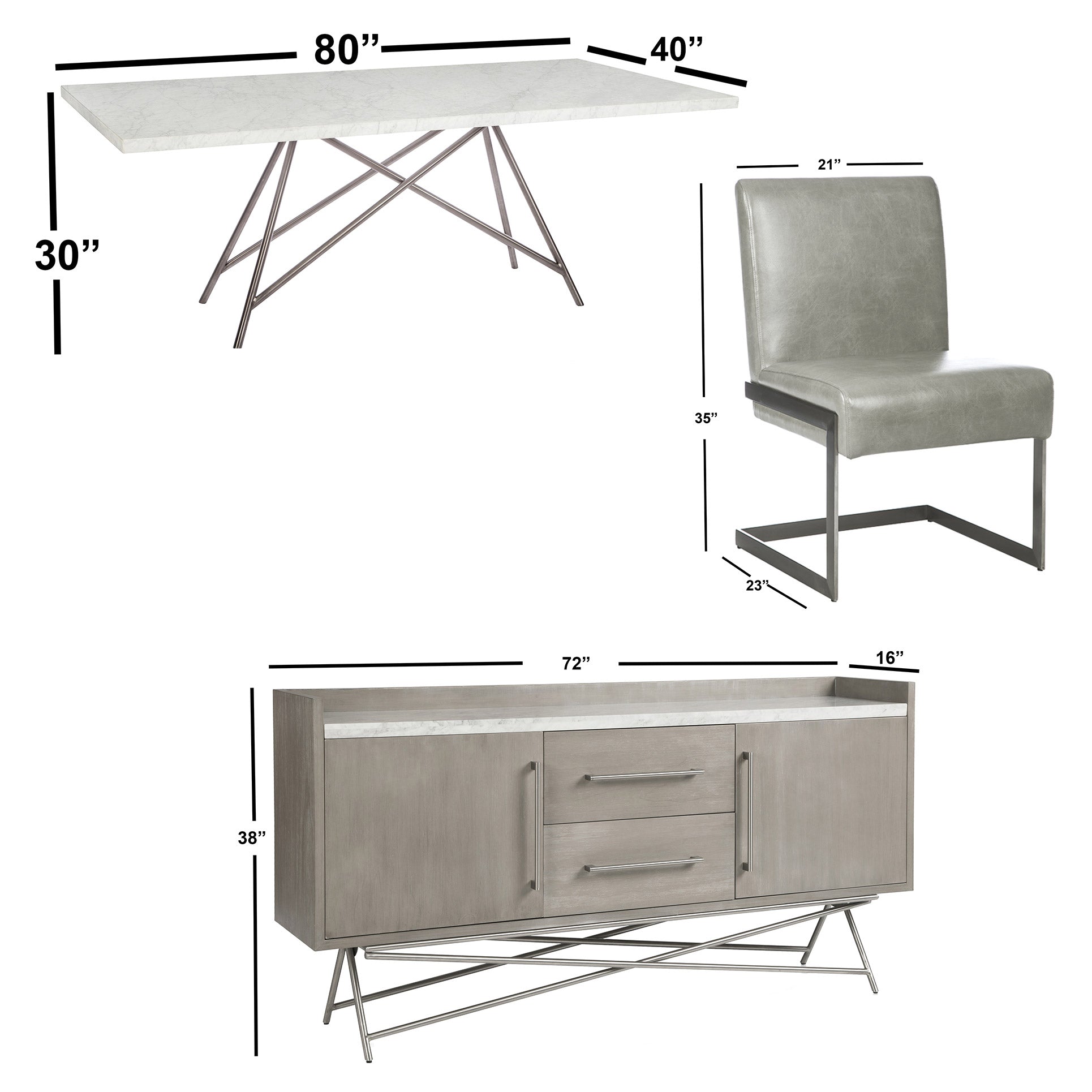 Siderno Dining Table Collection