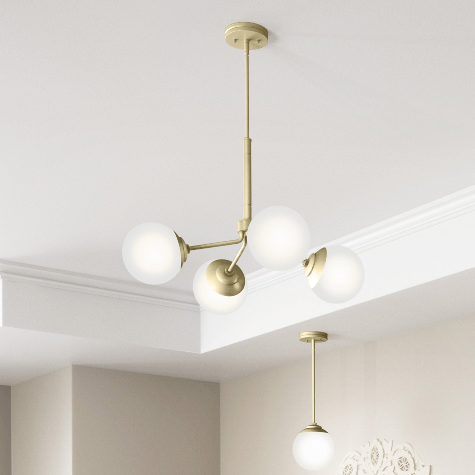 Hepburn 4 Light Chandelier