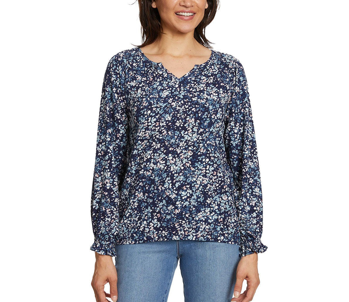 Ladies' V-Neck Blouse