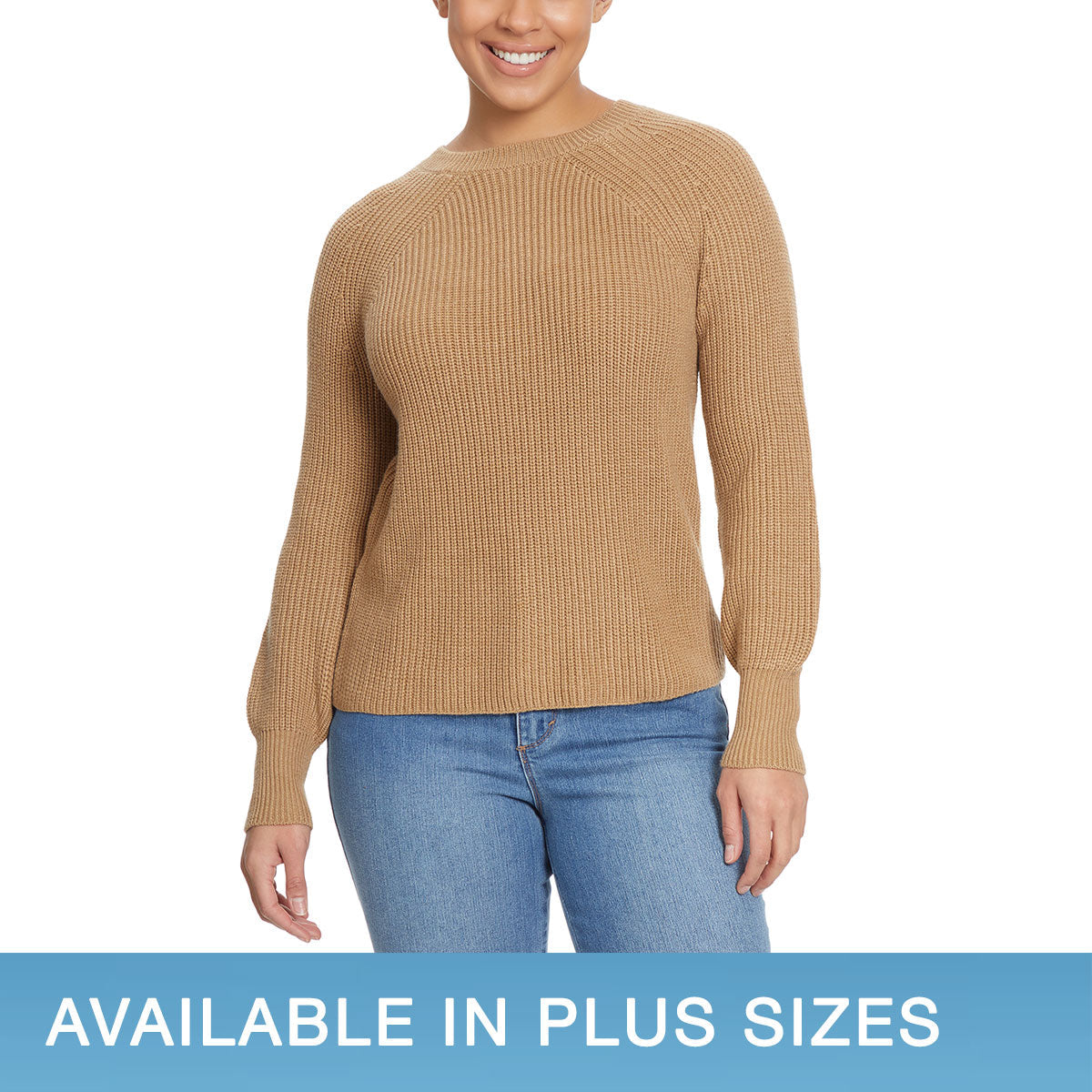 Ladies' Ribbed Sweater