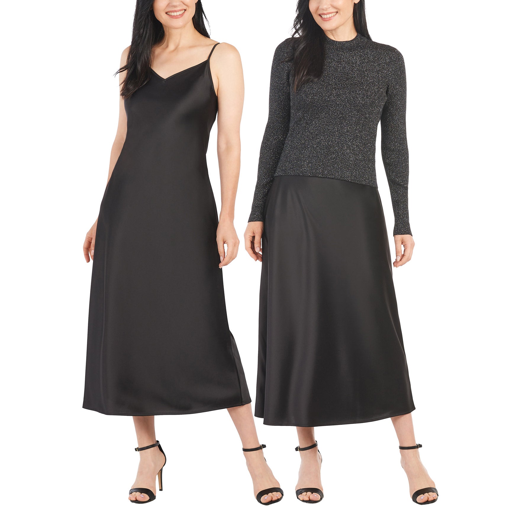 Ladies' Slip Dress and Sweater Set