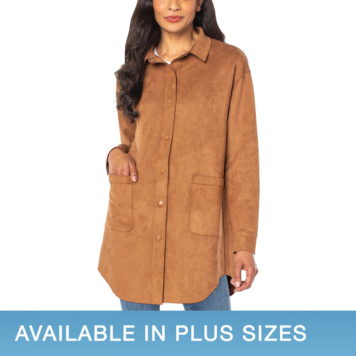 Ladies' Faux Suede Jacket