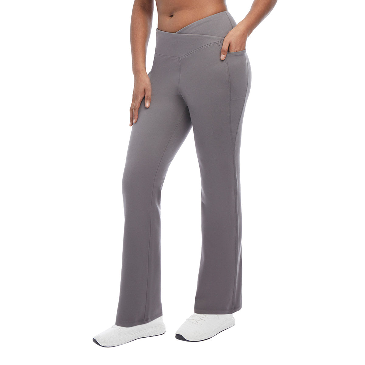 Ladies' Cross Waist Yoga Pant