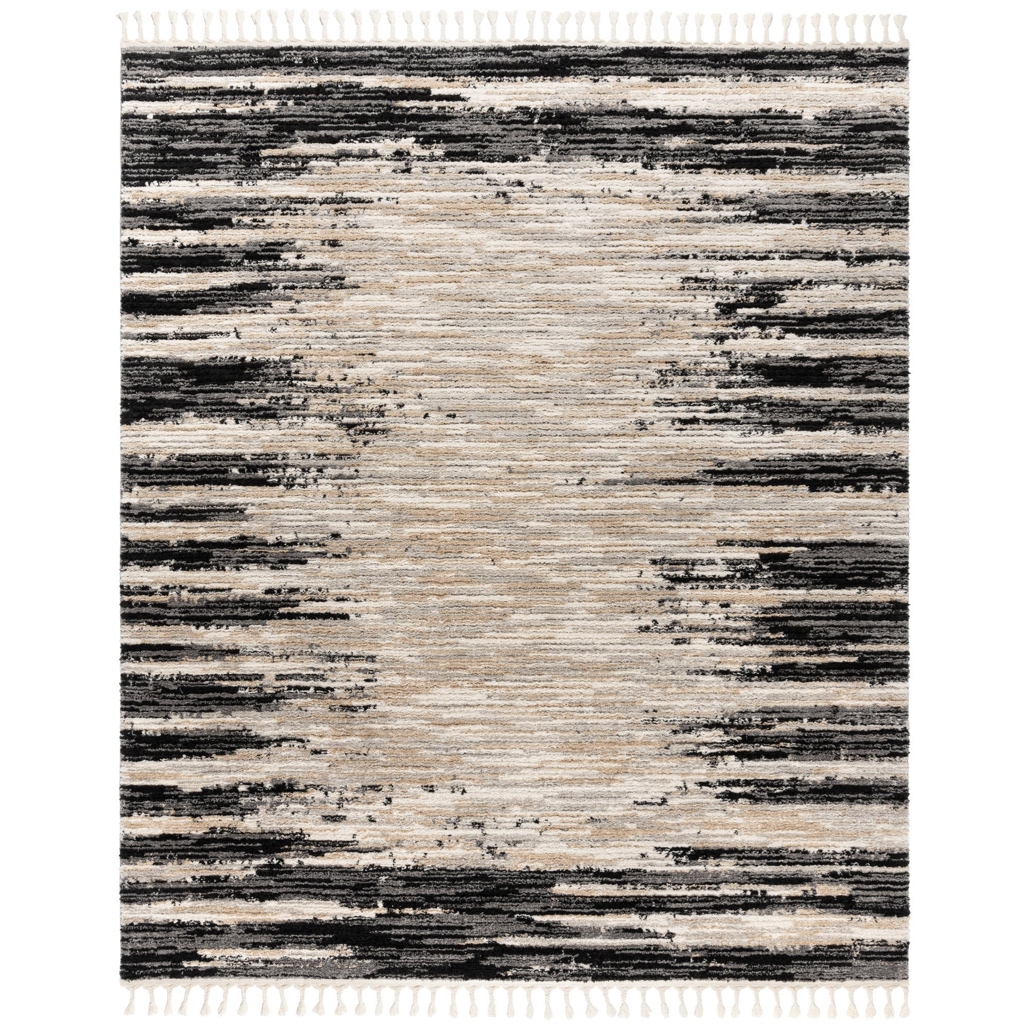 Rowan Area Rug, Reem, Black