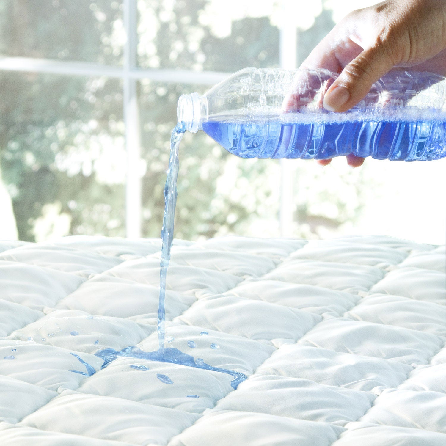 400TC  Triple Protection Waterproof Mattress Pad