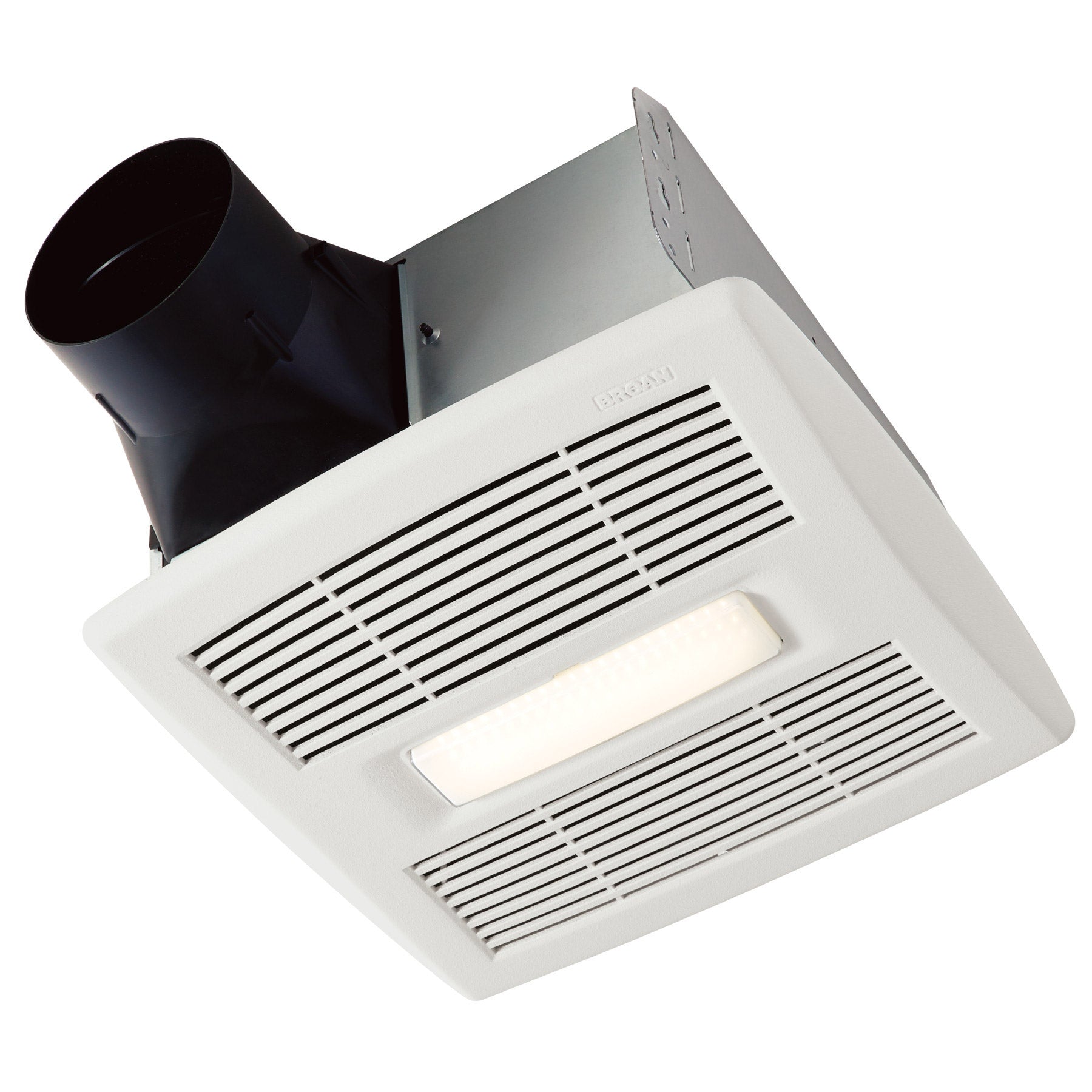 Ultra Quiet Humidity Sensing Bath Ventilation Fan with LED Light