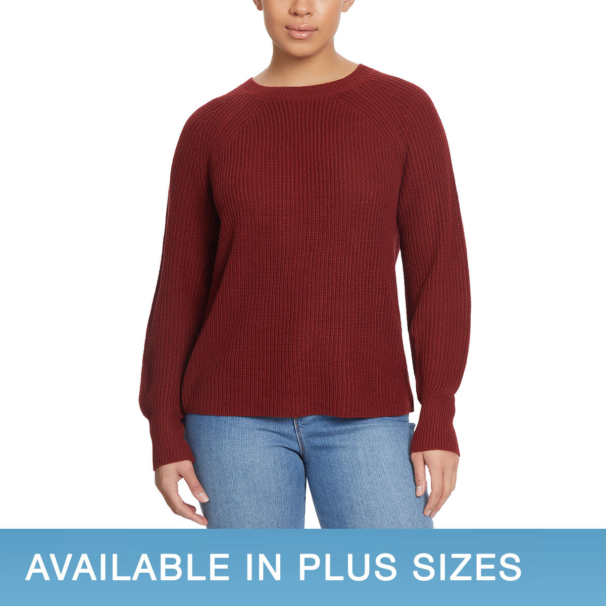 Ladies' Ribbed Sweater