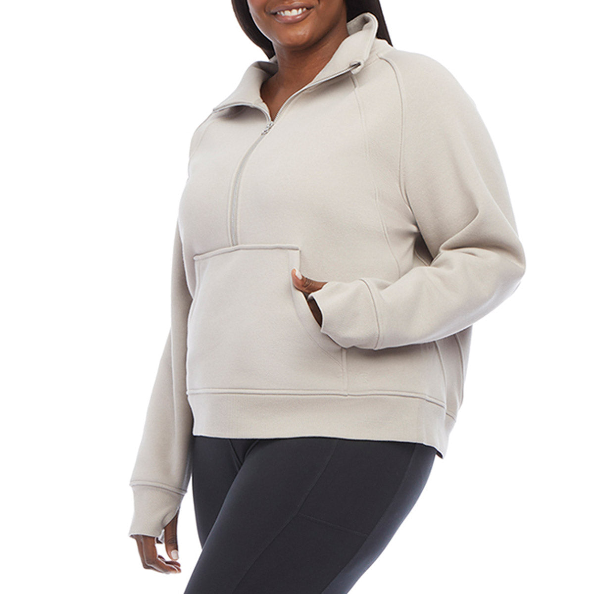 Ladies' Cozy Half-Zip Pullover