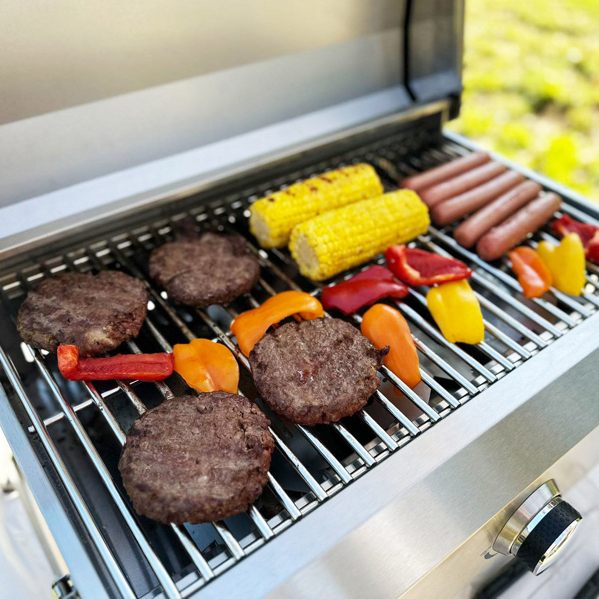 3 Burner Portable Gas Grill