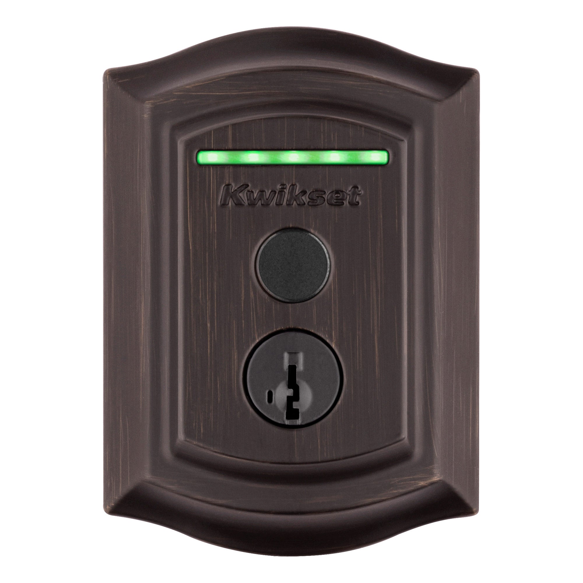 Halo Touch Wifi Deadbolt with Prescott Entry Door Handleset