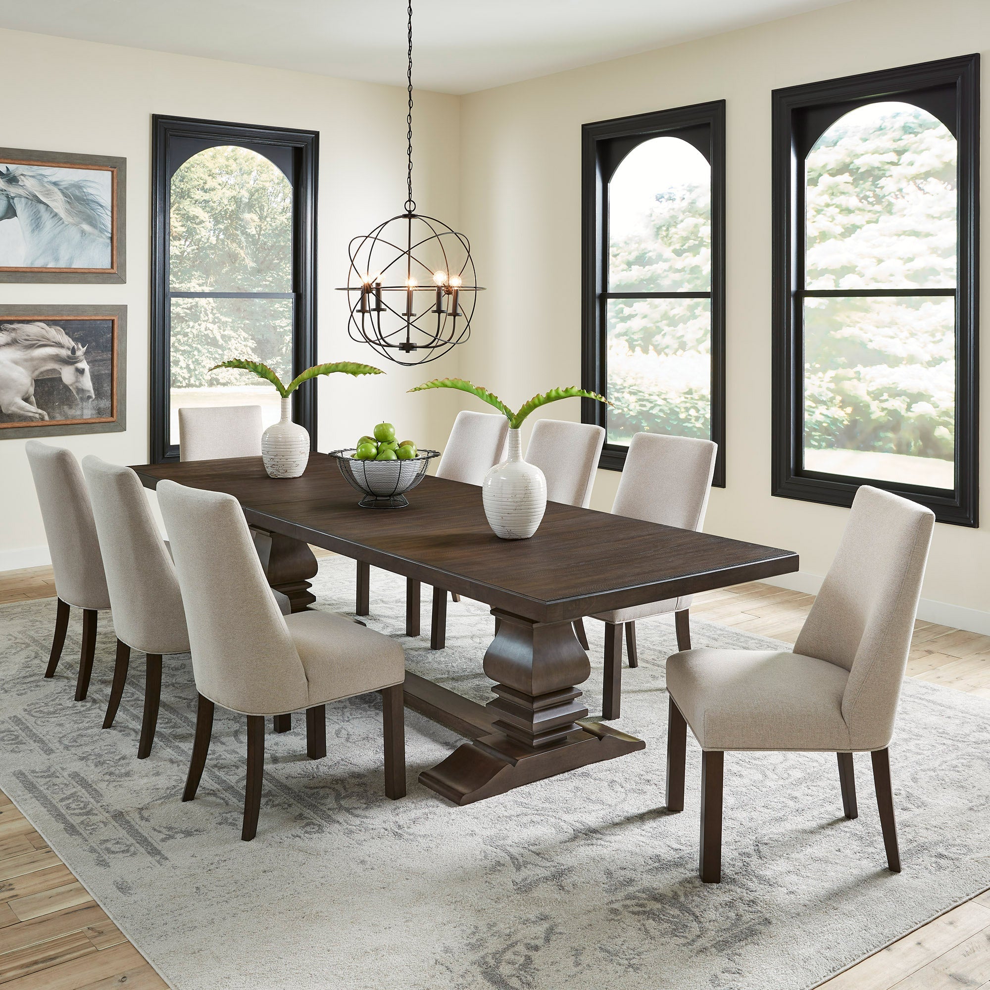 Erma 9-Piece Dining Table Set