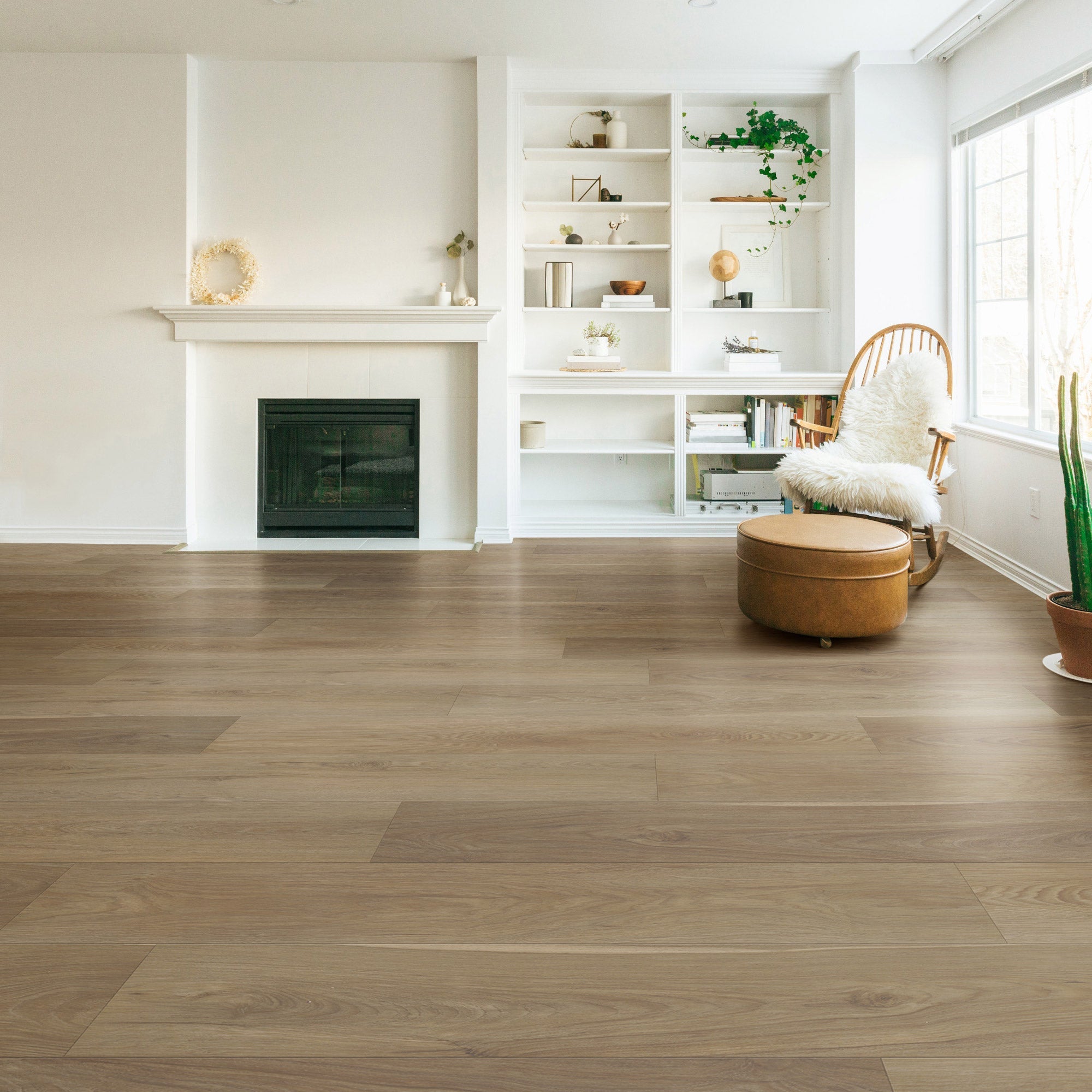 Matrix by  Premium 8MM Thick X 7In X 48In 20 MIL Waterproof Luxury Vinyl Plank Flooring (18.81 Sq. Ft./Ctn)