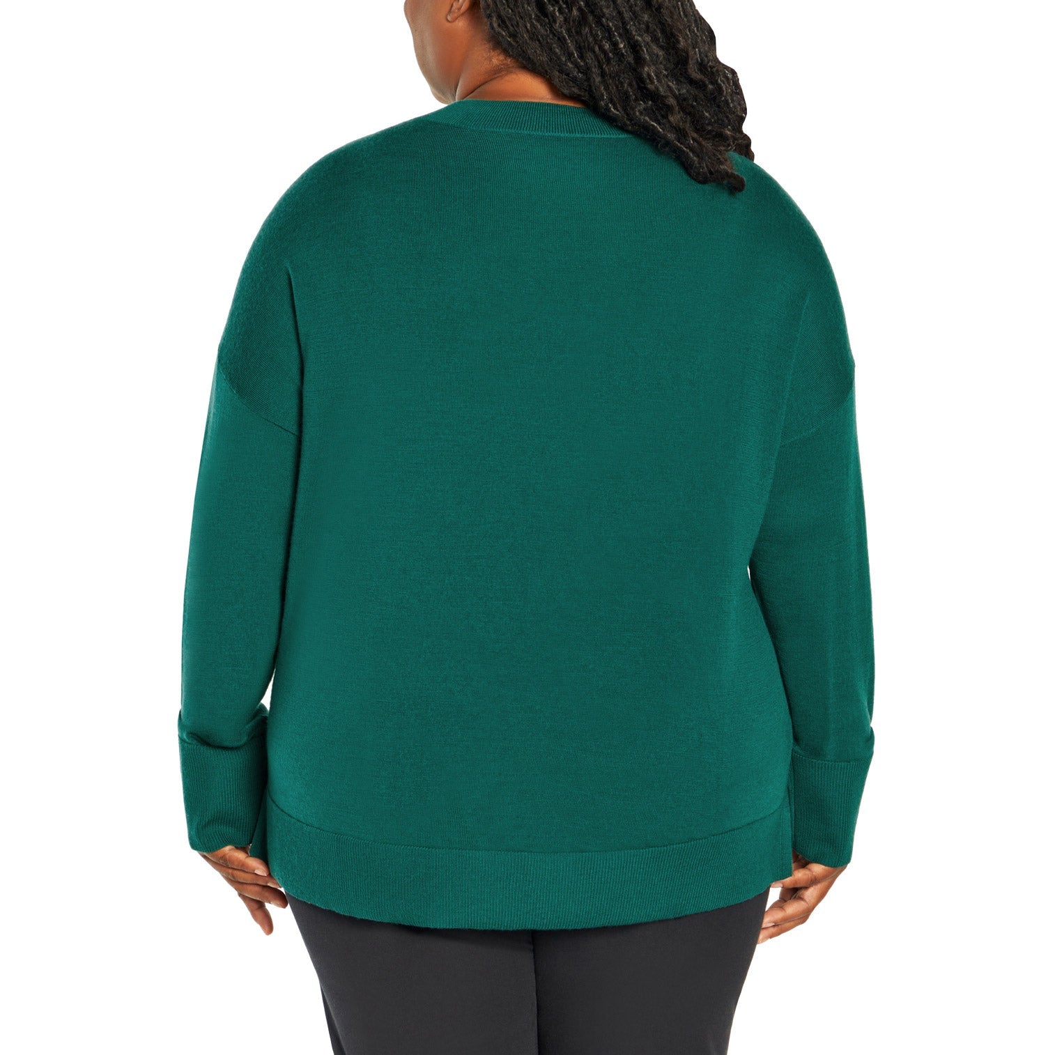 Ladies' Merino Wool V-Neck Sweater