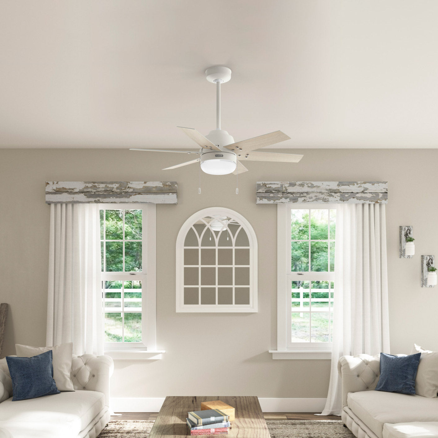 Spokane LED 44” Ceiling Fan