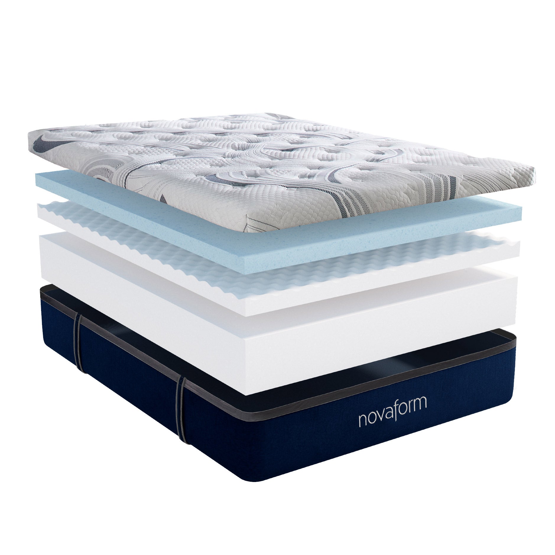 14” Comfortgrande Advanced Gel Memory Foam Mattress