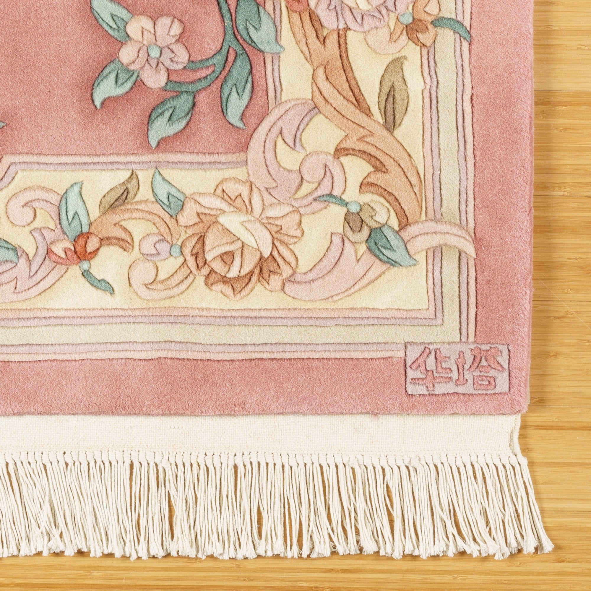 Pagoda Hand Knotted Rug Collection, Marseille Mauve