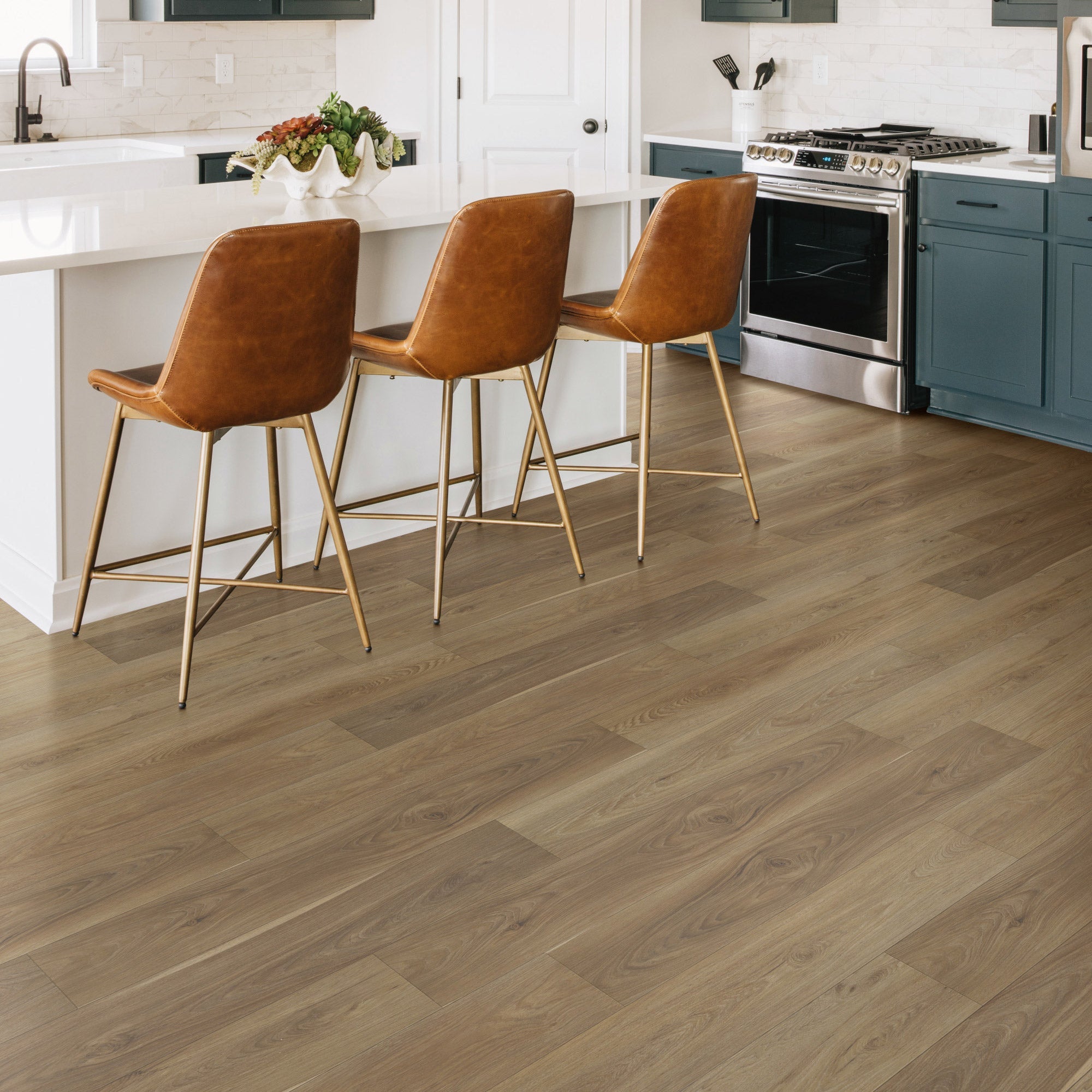 Matrix by  Premium 8MM Thick X 7In X 48In 20 MIL Waterproof Luxury Vinyl Plank Flooring (18.81 Sq. Ft./Ctn)