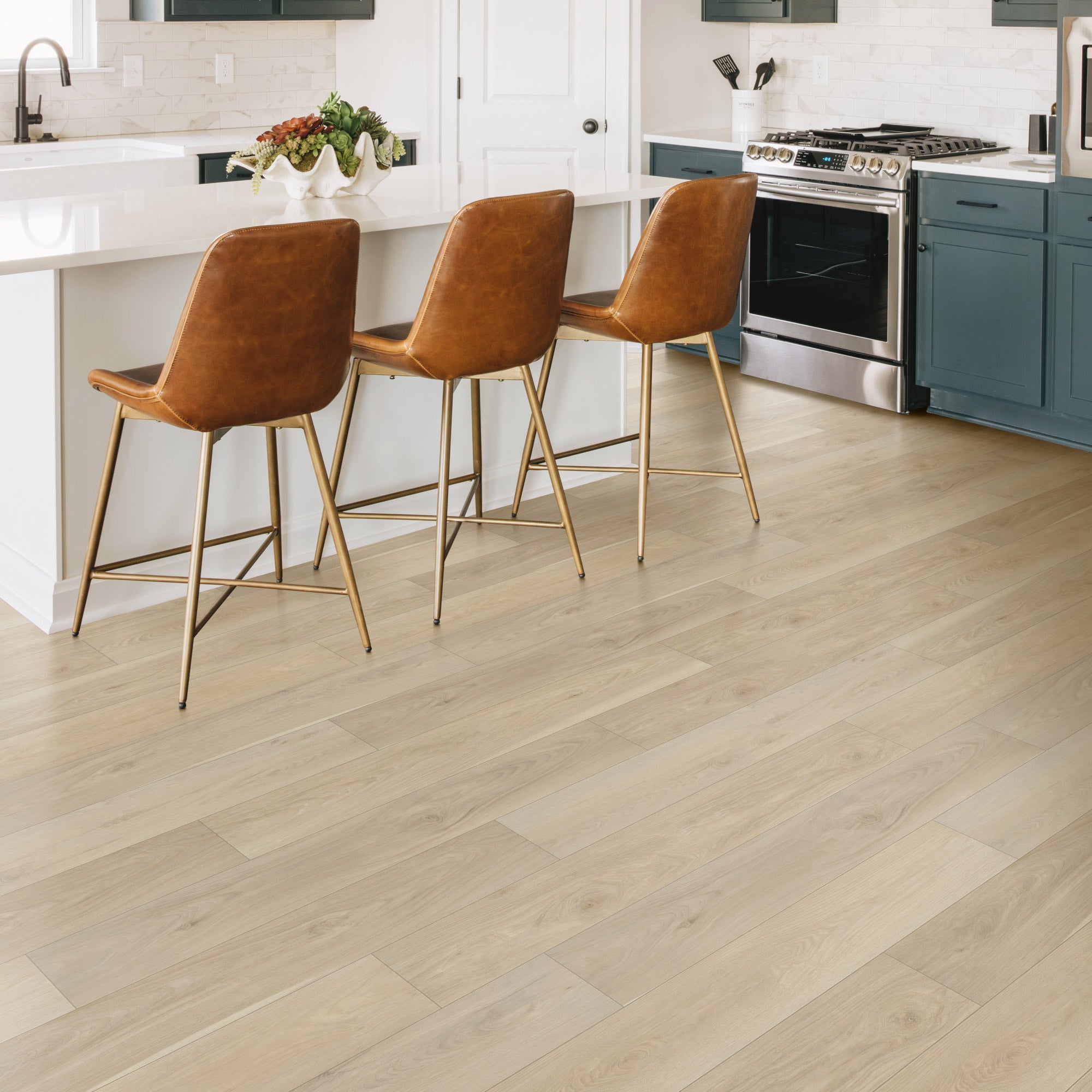 Matrix by  Premium 8MM Thick X 7In X 48In 20 MIL Waterproof Luxury Vinyl Plank Flooring (18.81 Sq. Ft./Ctn)