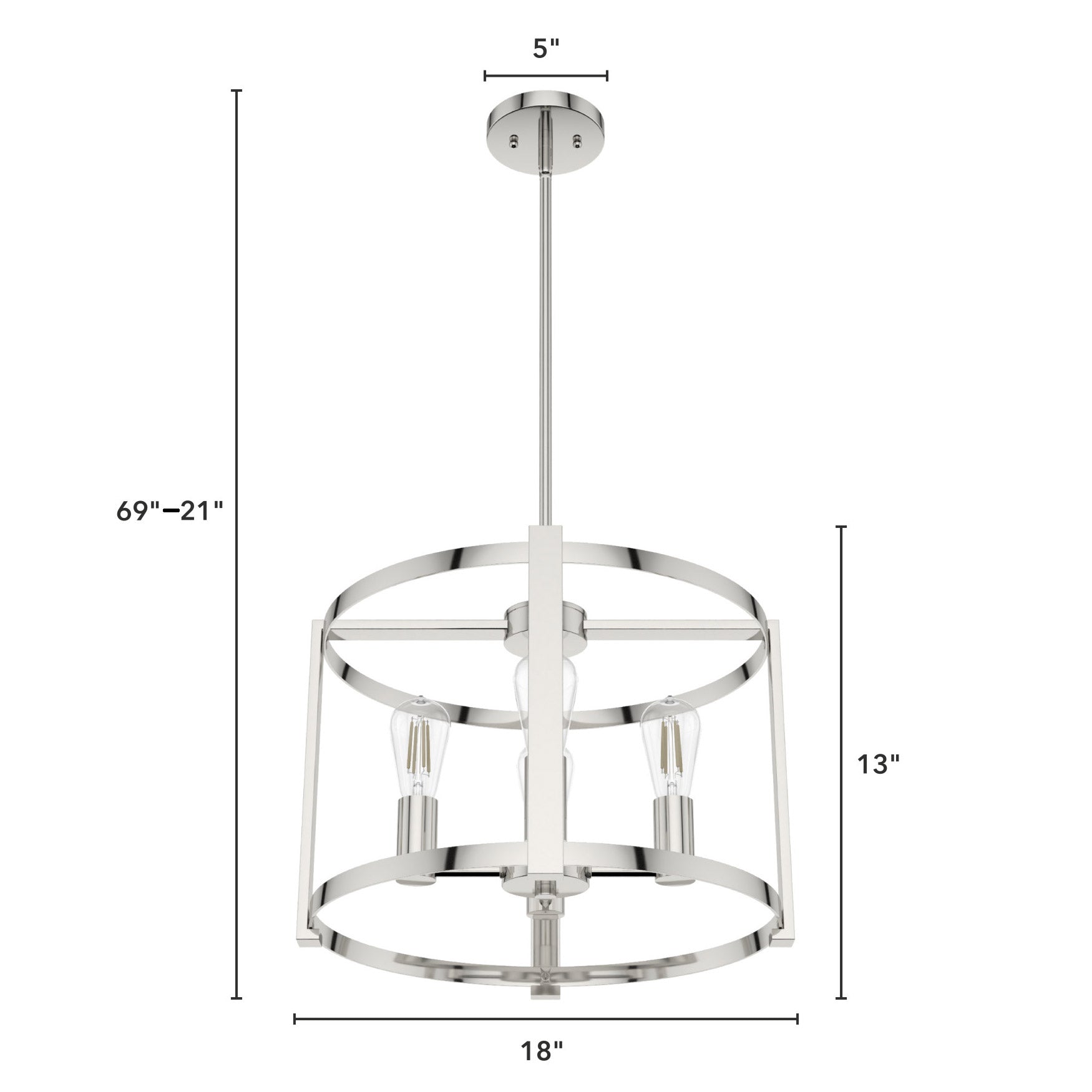 Astwood 4 Light Chandelier Ceiling Light Fixture