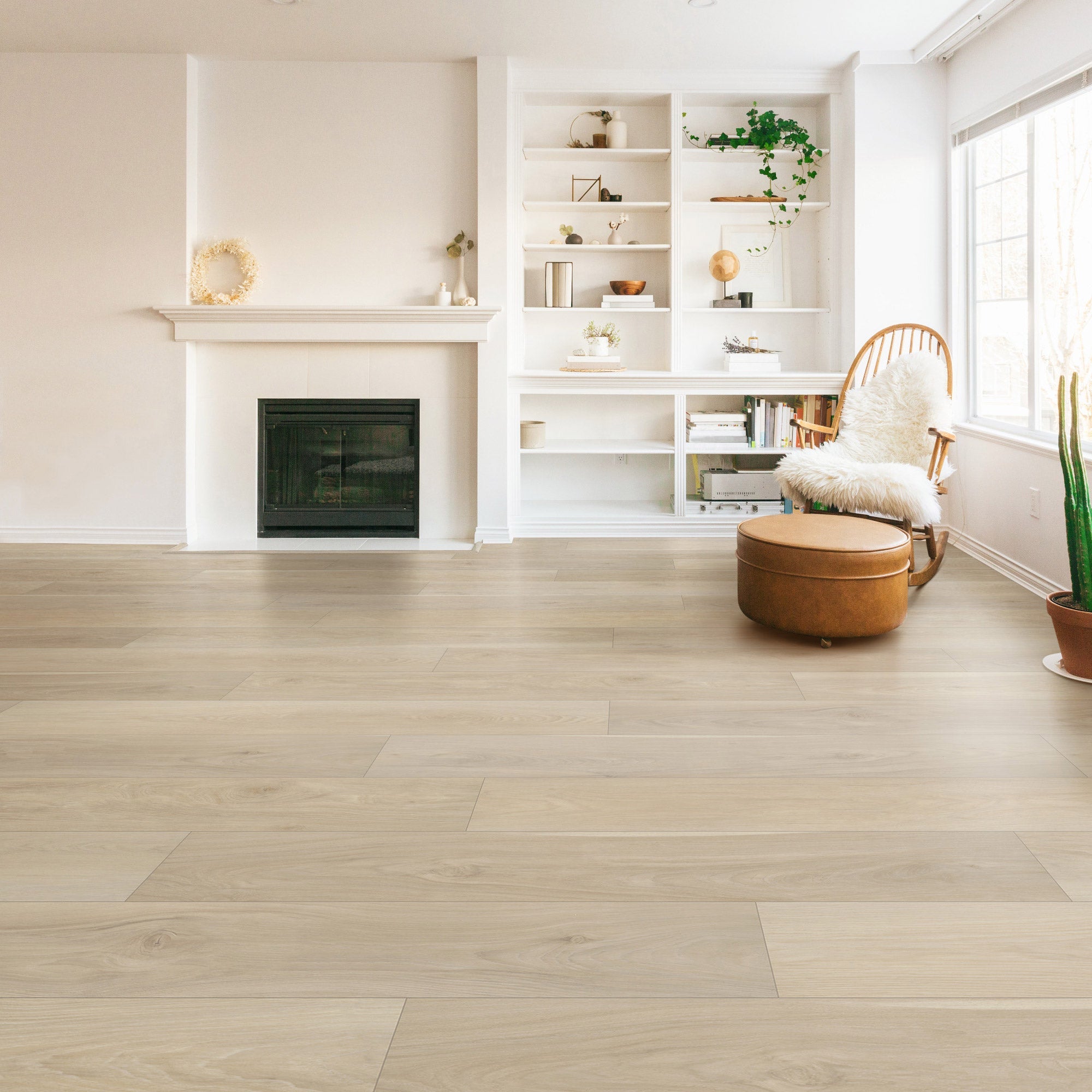 Matrix by  Premium 8MM Thick X 7In X 48In 20 MIL Waterproof Luxury Vinyl Plank Flooring (18.81 Sq. Ft./Ctn)