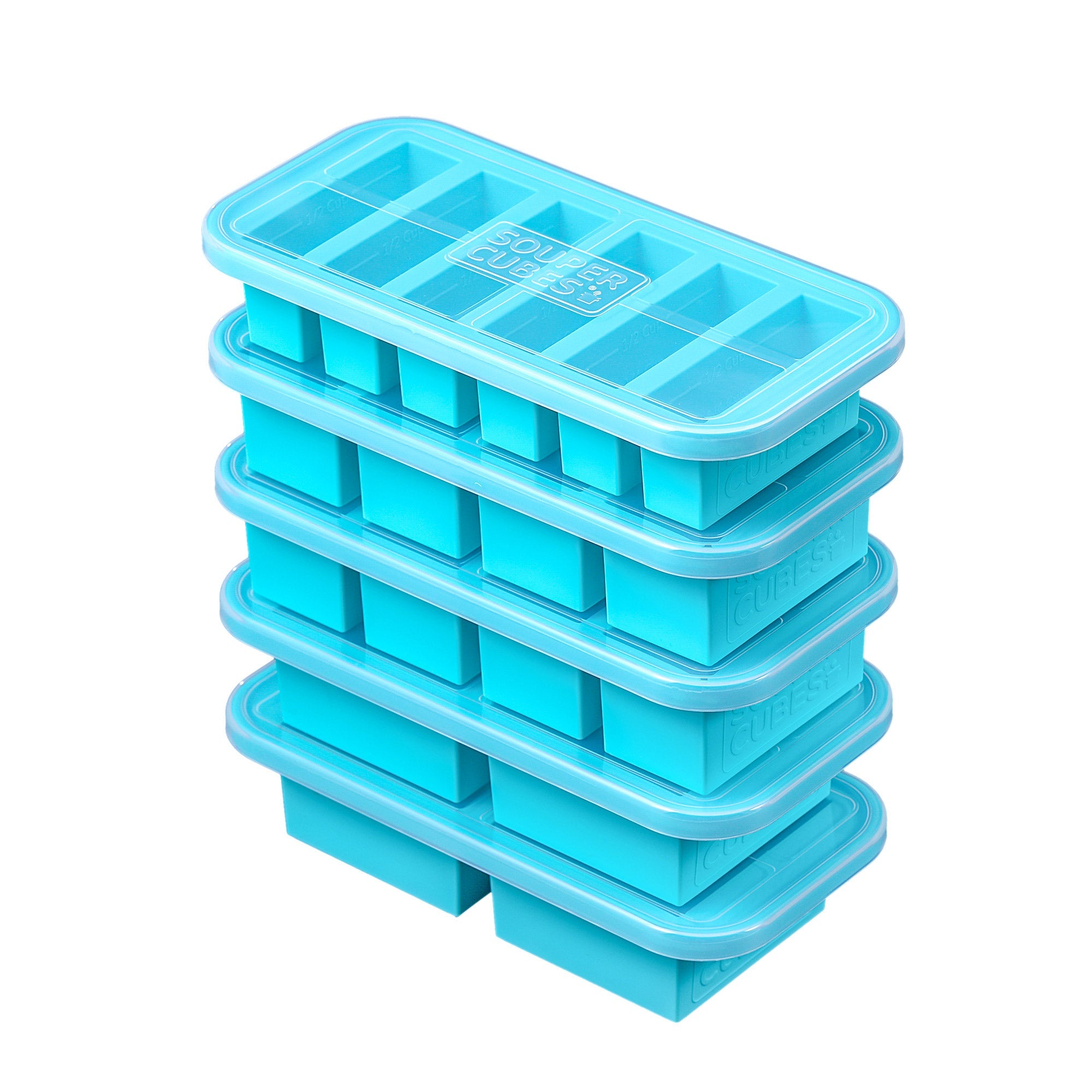 Silicone Freezer Storage Tray, 5 Pack