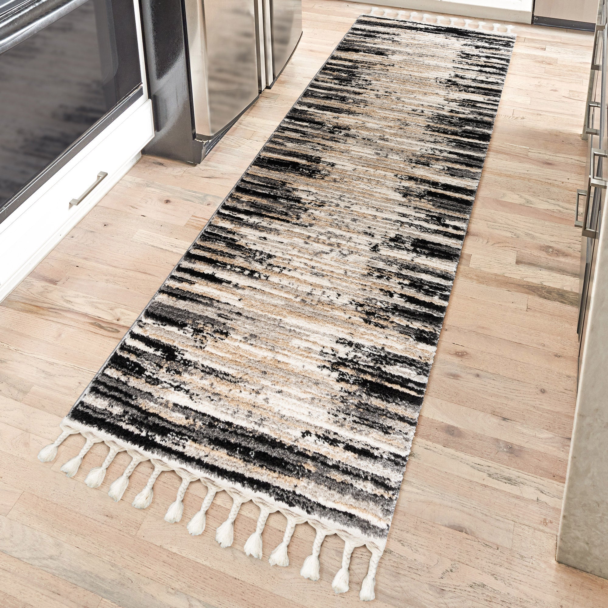 Rowan Area Rug, Reem, Black