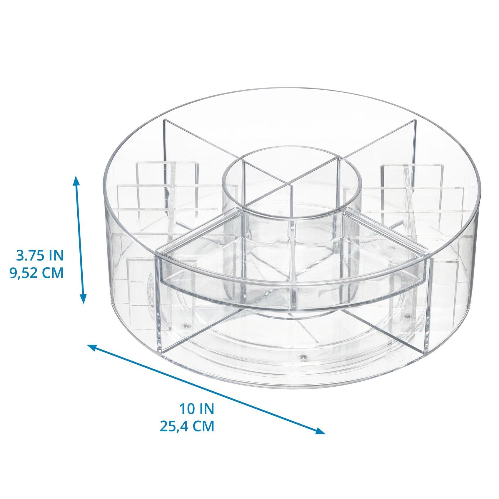 3-Piece Cosmetic Organizer Set