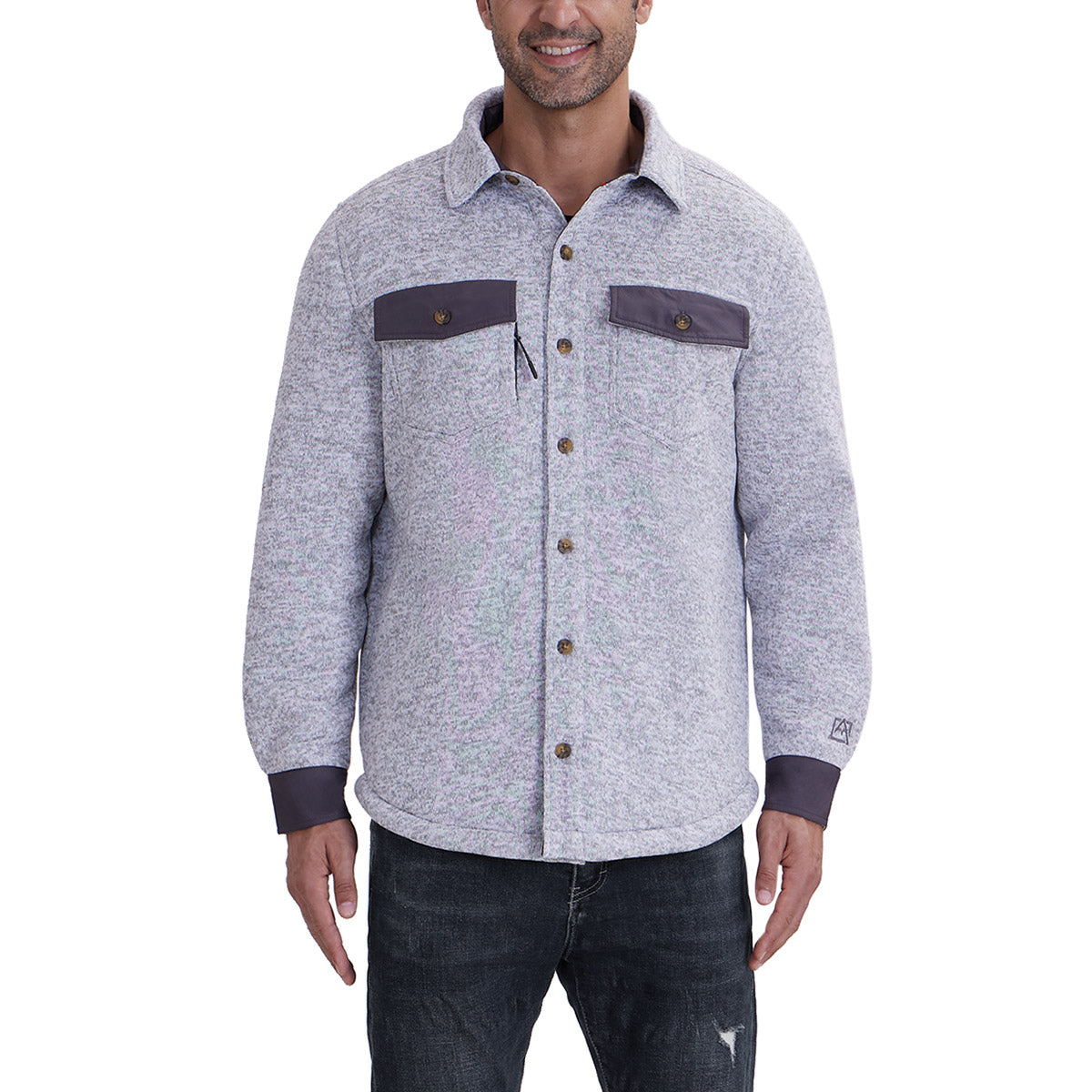 Men’S Fleece Lined Shirt Jacket