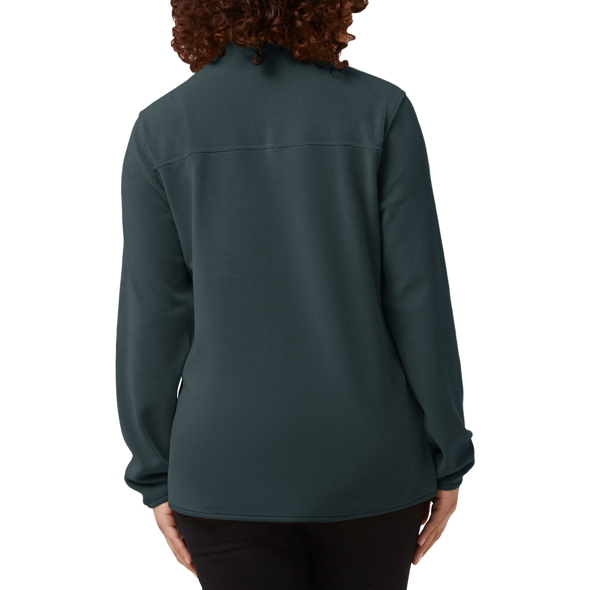 Ladies' Snap Fleece Pullover Top