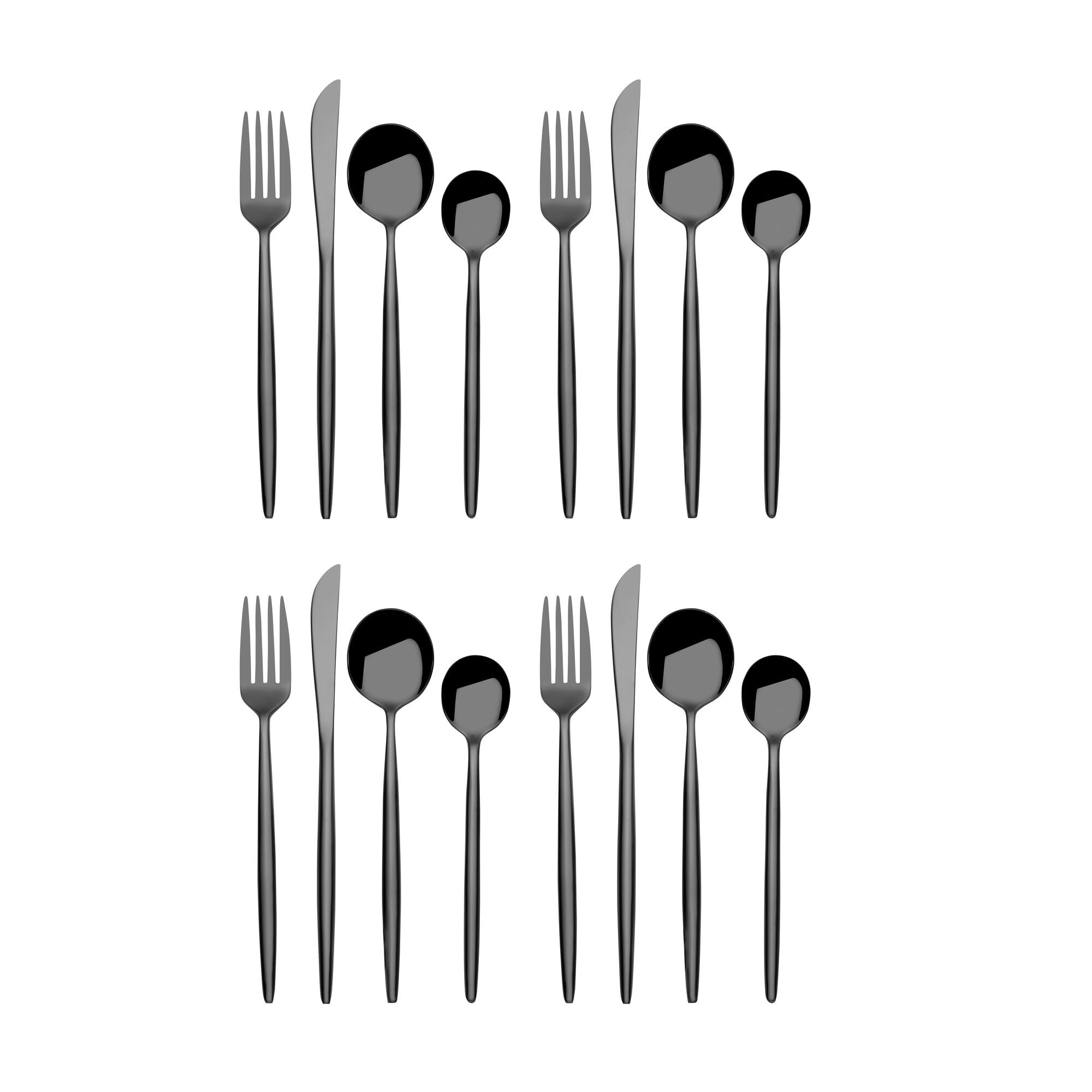 Living Shea 16-Piece Forged Flatware