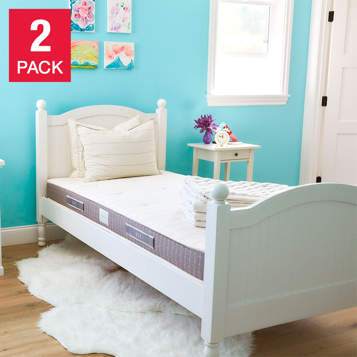 Juniper Kids Mattress, Twin/Full Bundle