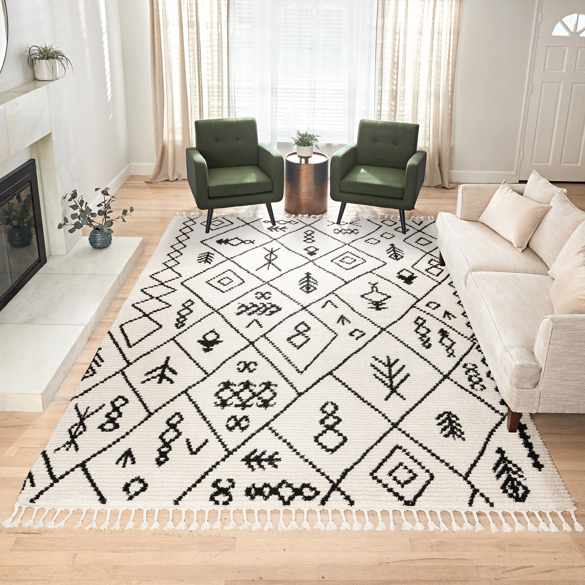 Rowan Area Rug, Natia, Ivory