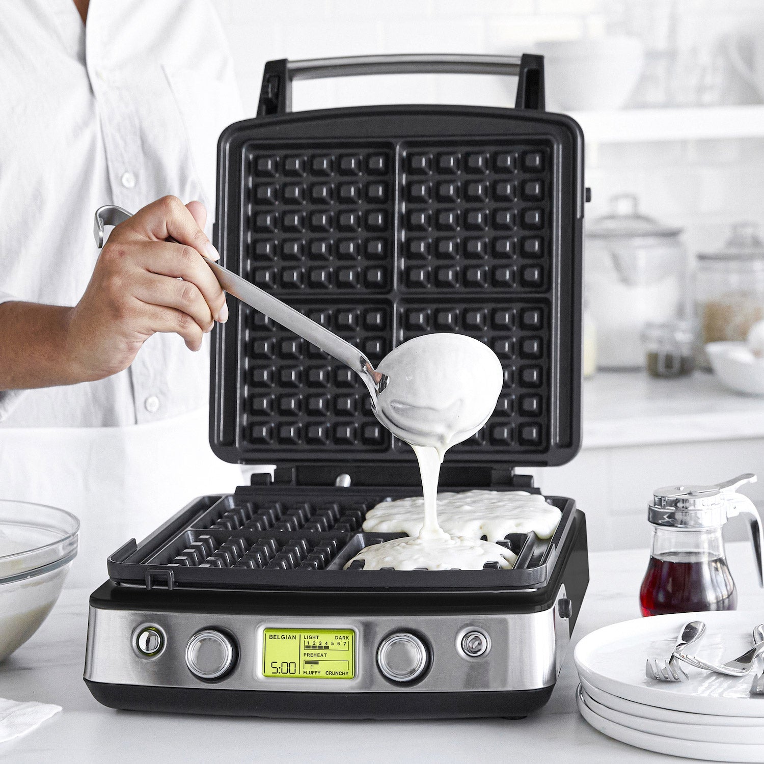 4-Square Waffle Maker