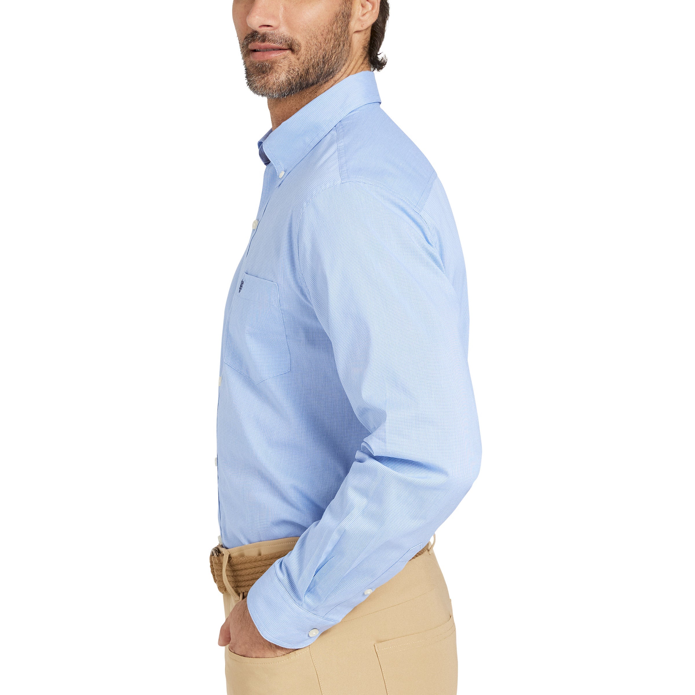 Chaps Men'S Easy Care Button-Down Shirt