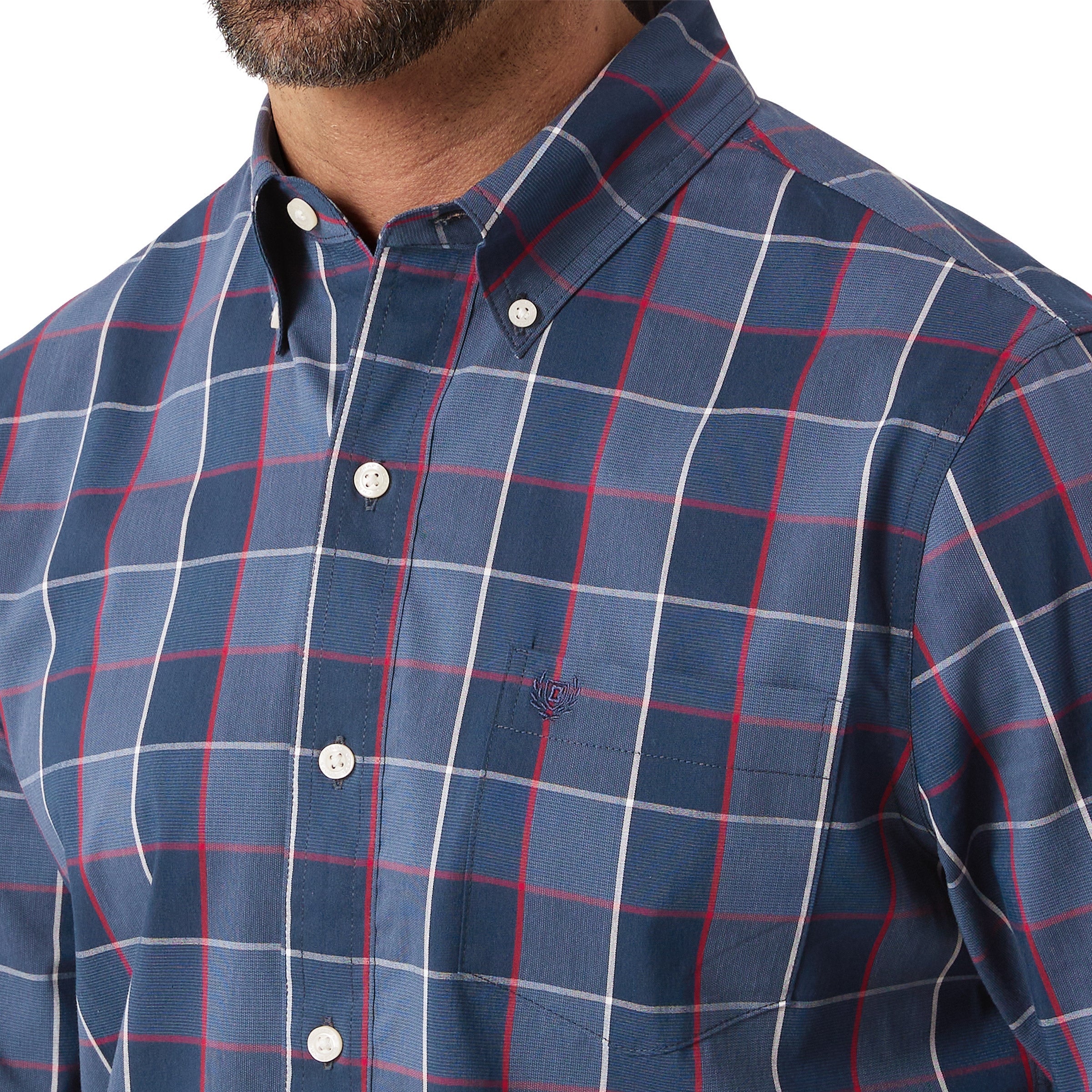 Chaps Men'S Easy Care Button-Down Shirt