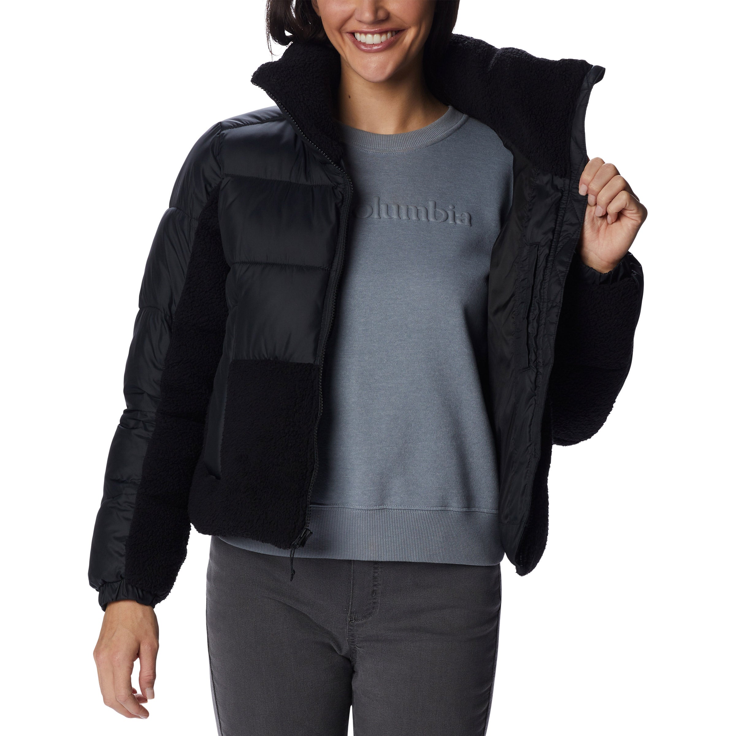 Ladies' Cropped Puffer Jacket