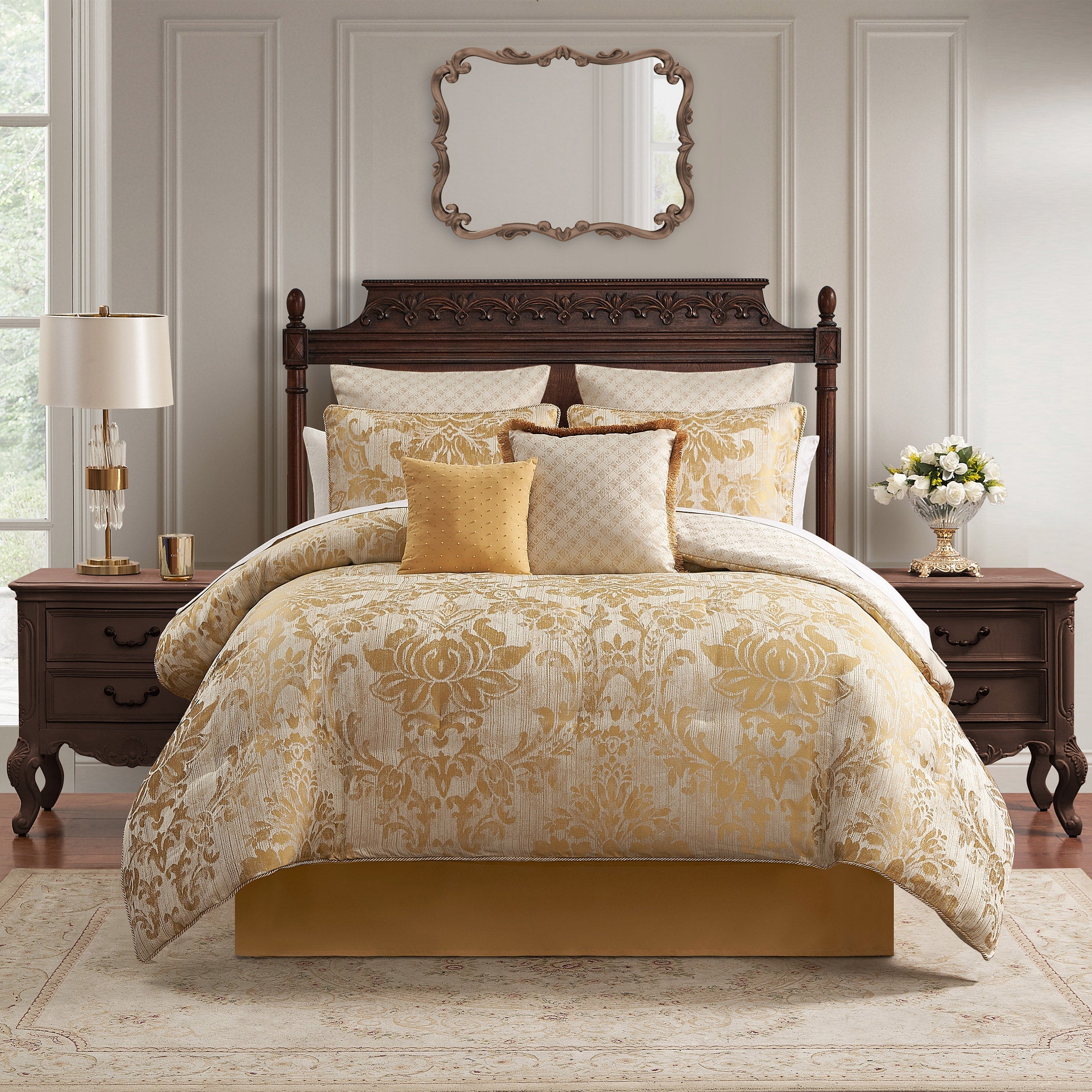 8-Piece Comforter Set Tarmon Gold