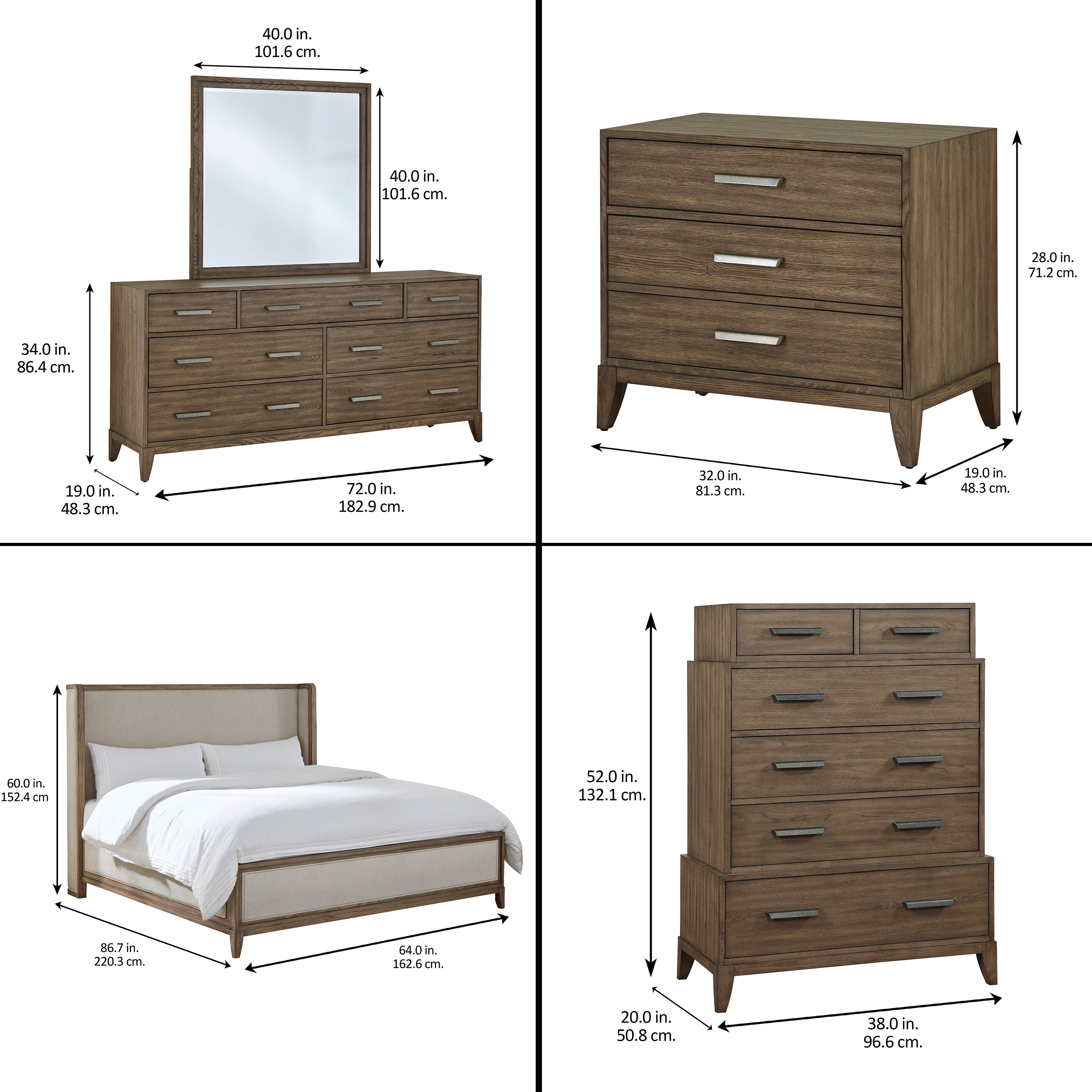 Huntlee 6-Piece Queen Bedroom Set