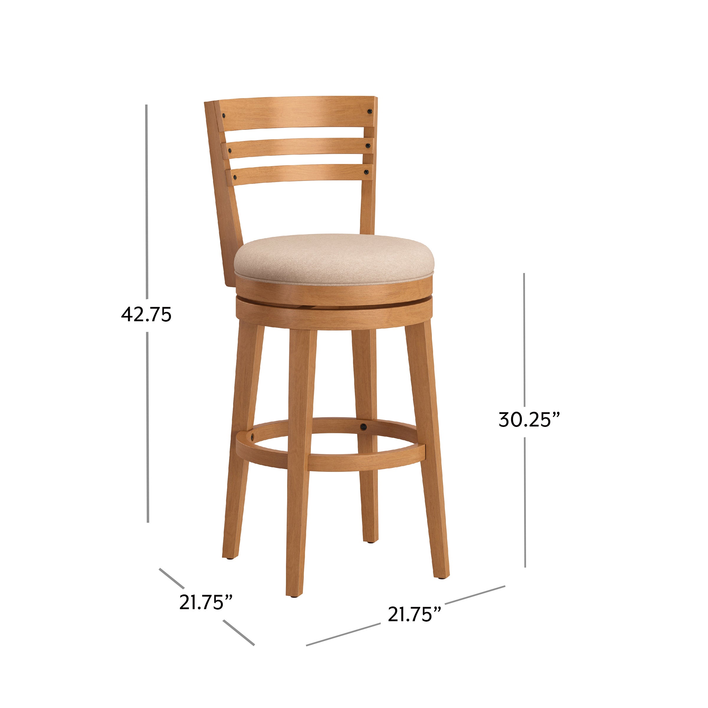 Lemon Grove Bar Height Swivel Stool