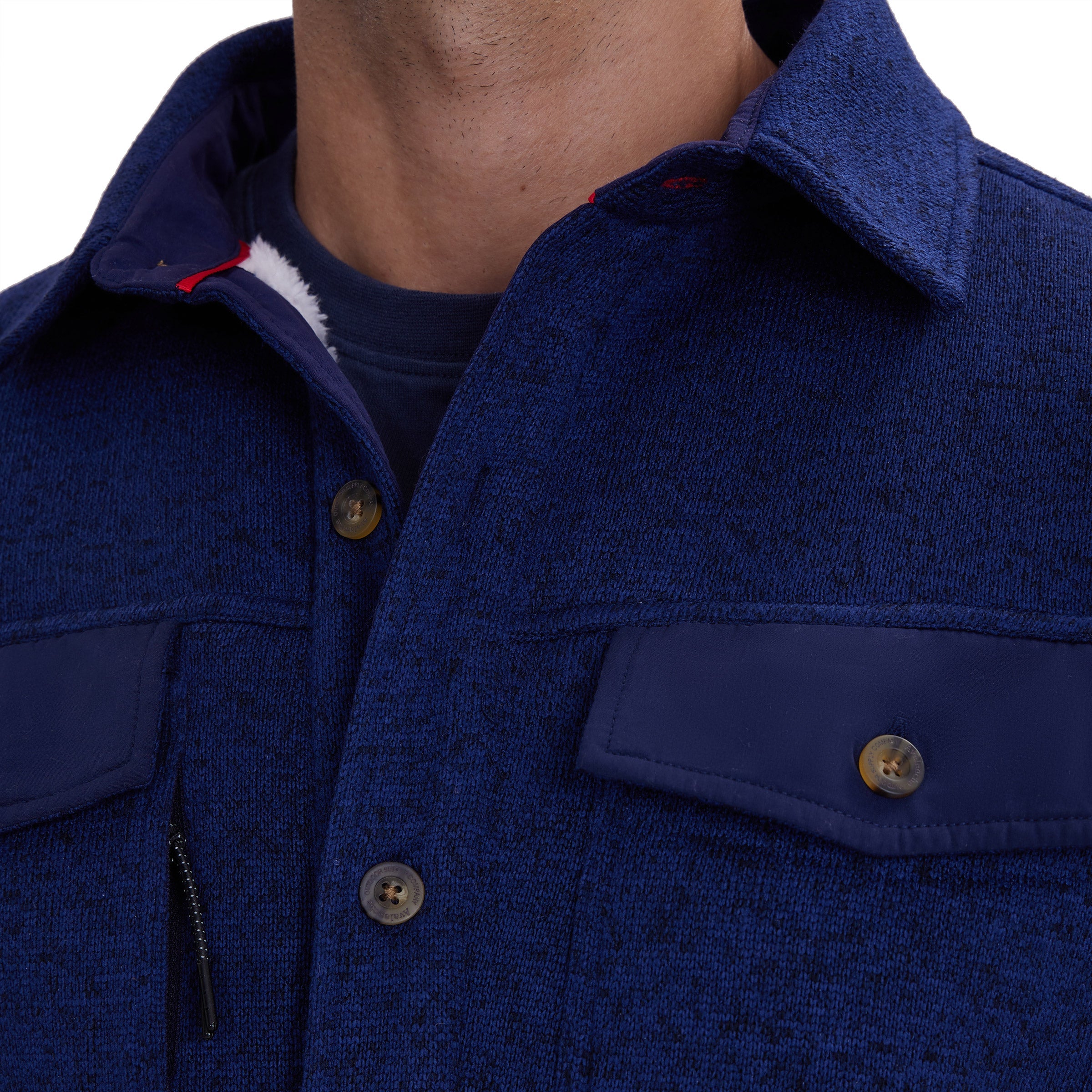 Men’S Fleece Lined Shirt Jacket