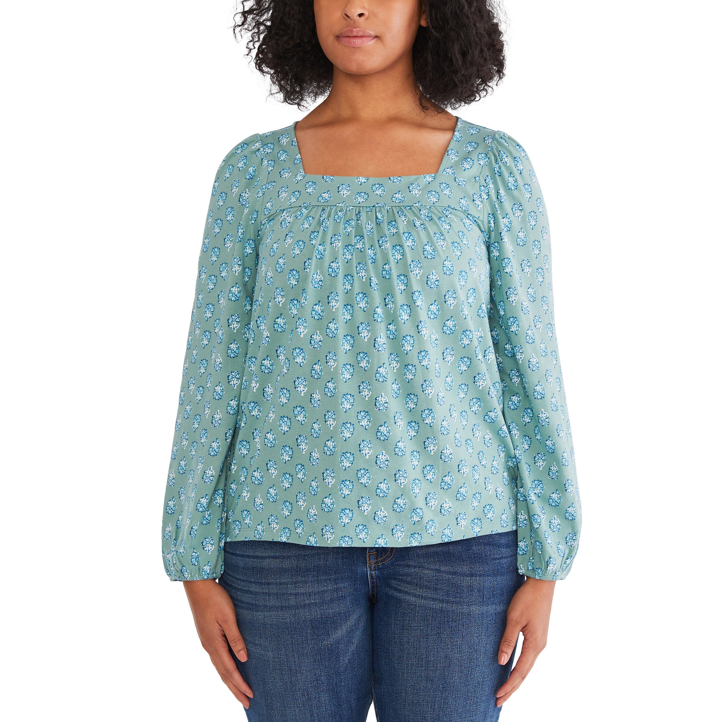 Ladies' Square Neck Top