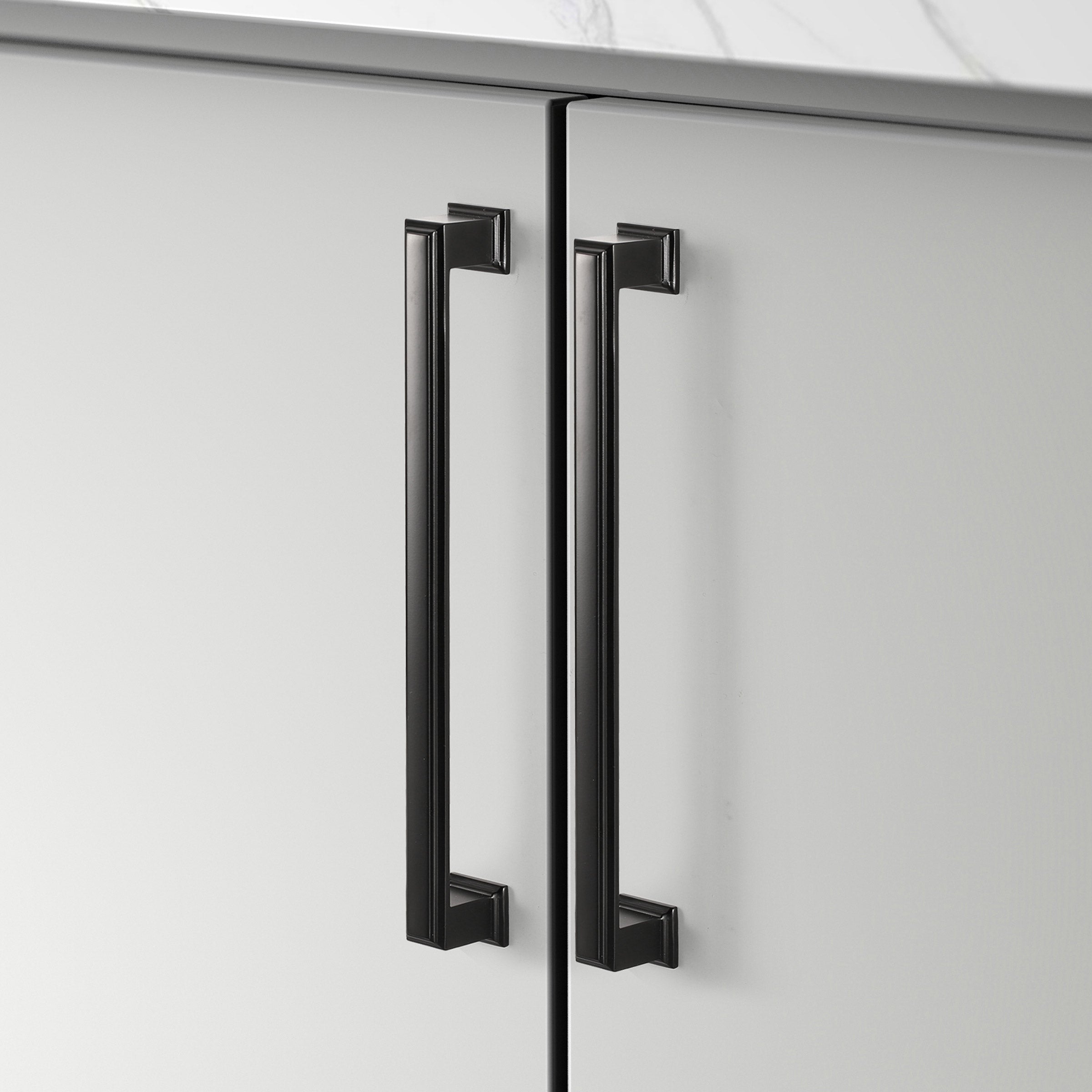 Octa Series Modern 7.5 In. CTC Square Cabinet Handle from  Collection