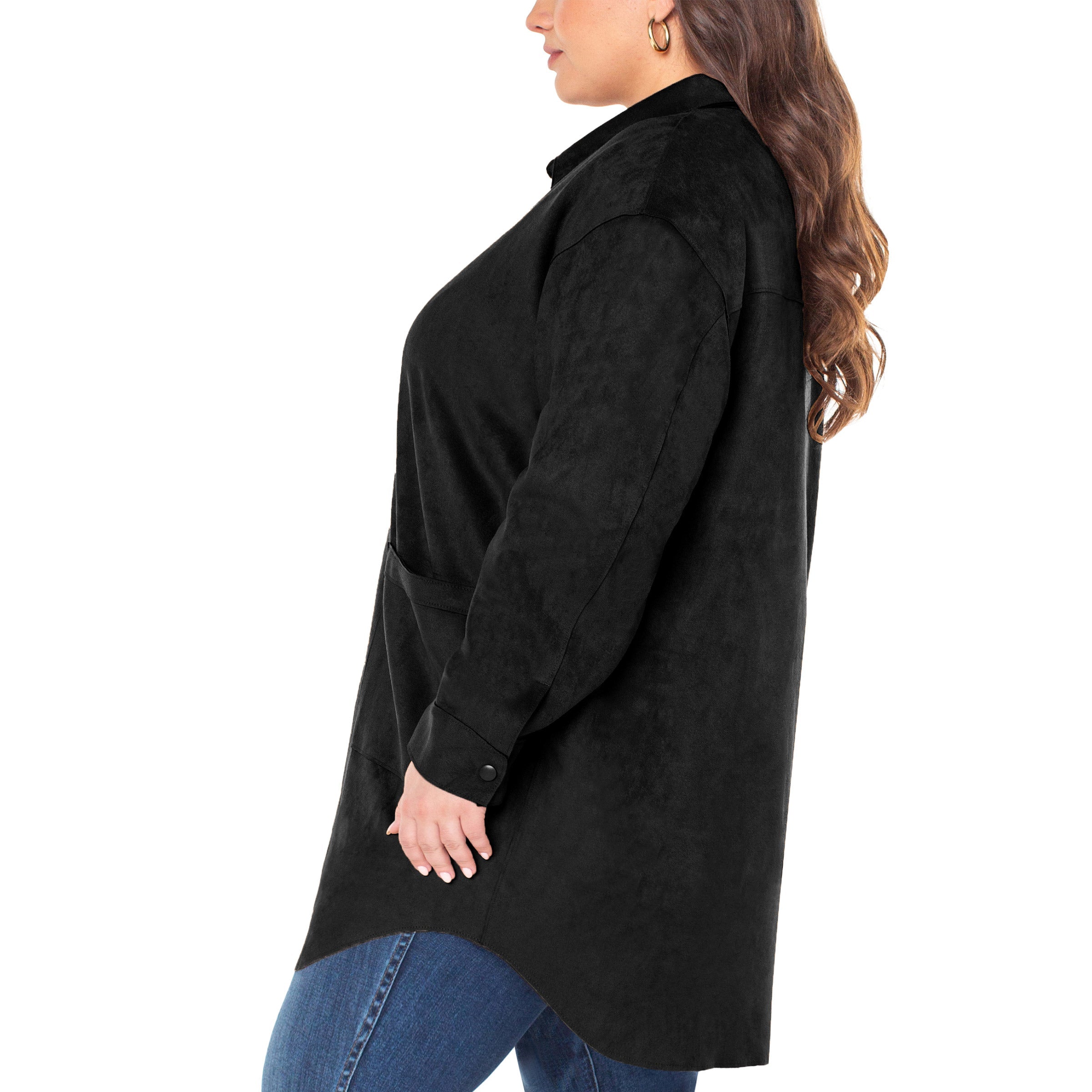 Ladies' Faux Suede Jacket