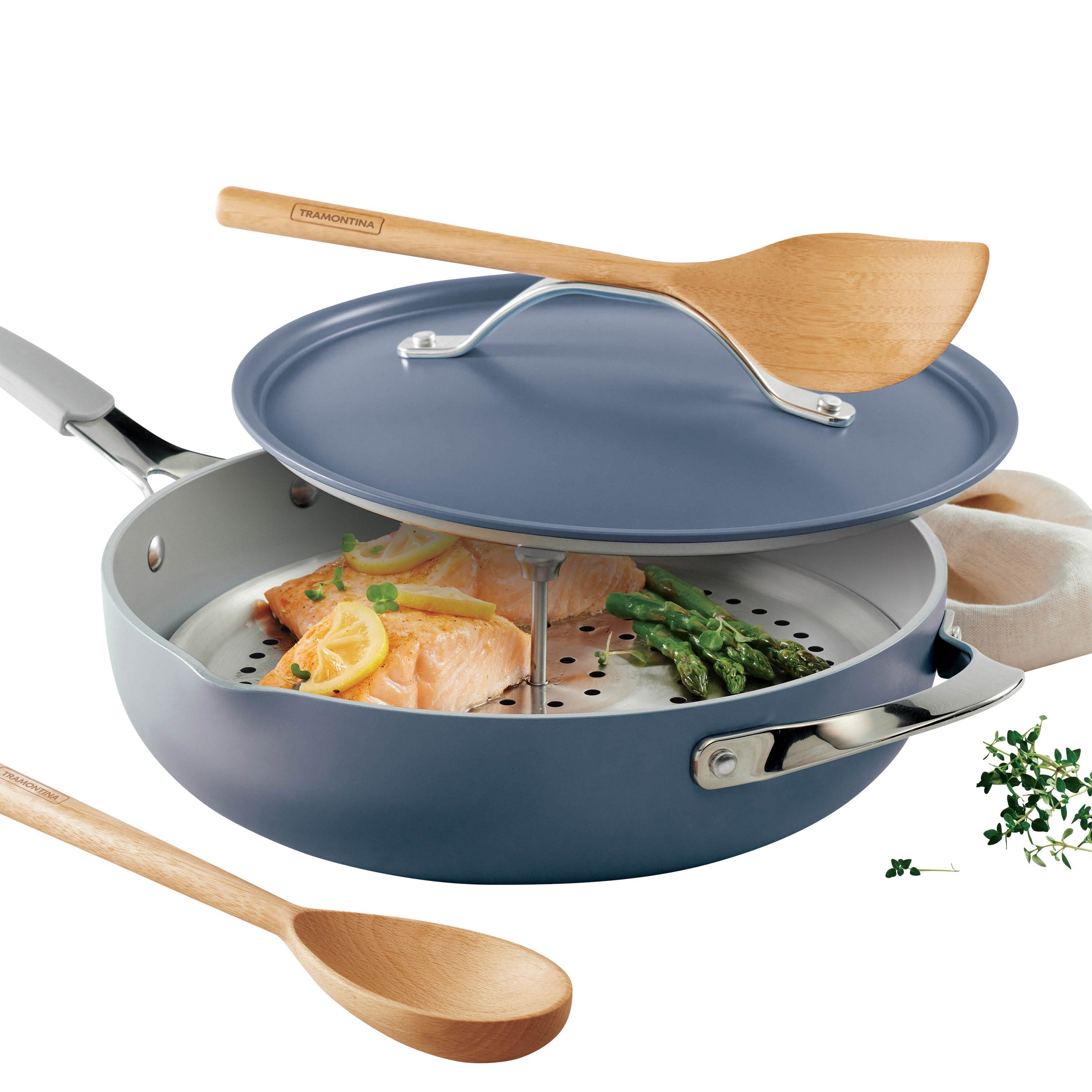 5-Quart All-In-One Ceramic Non-Stick Pan