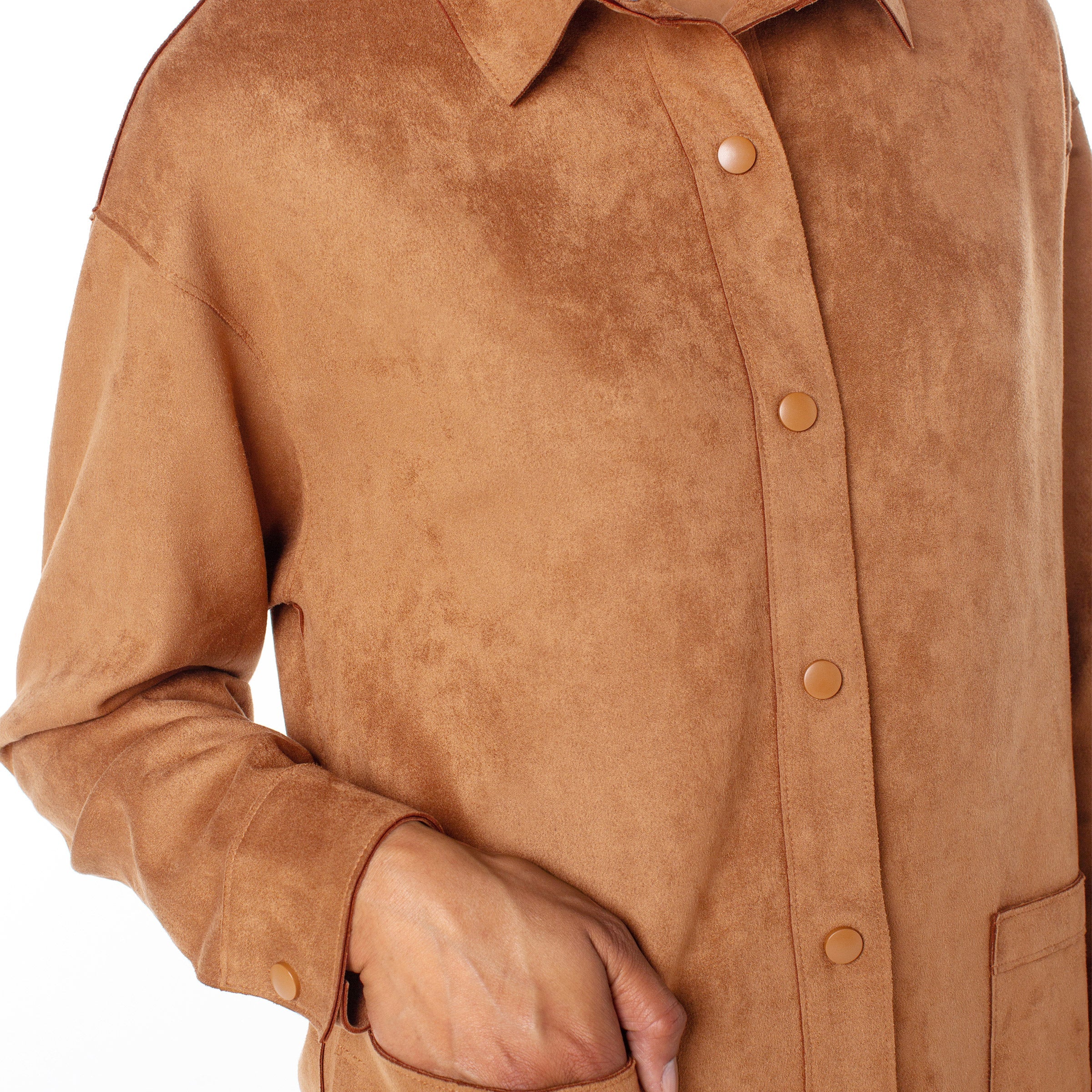 Ladies' Faux Suede Jacket