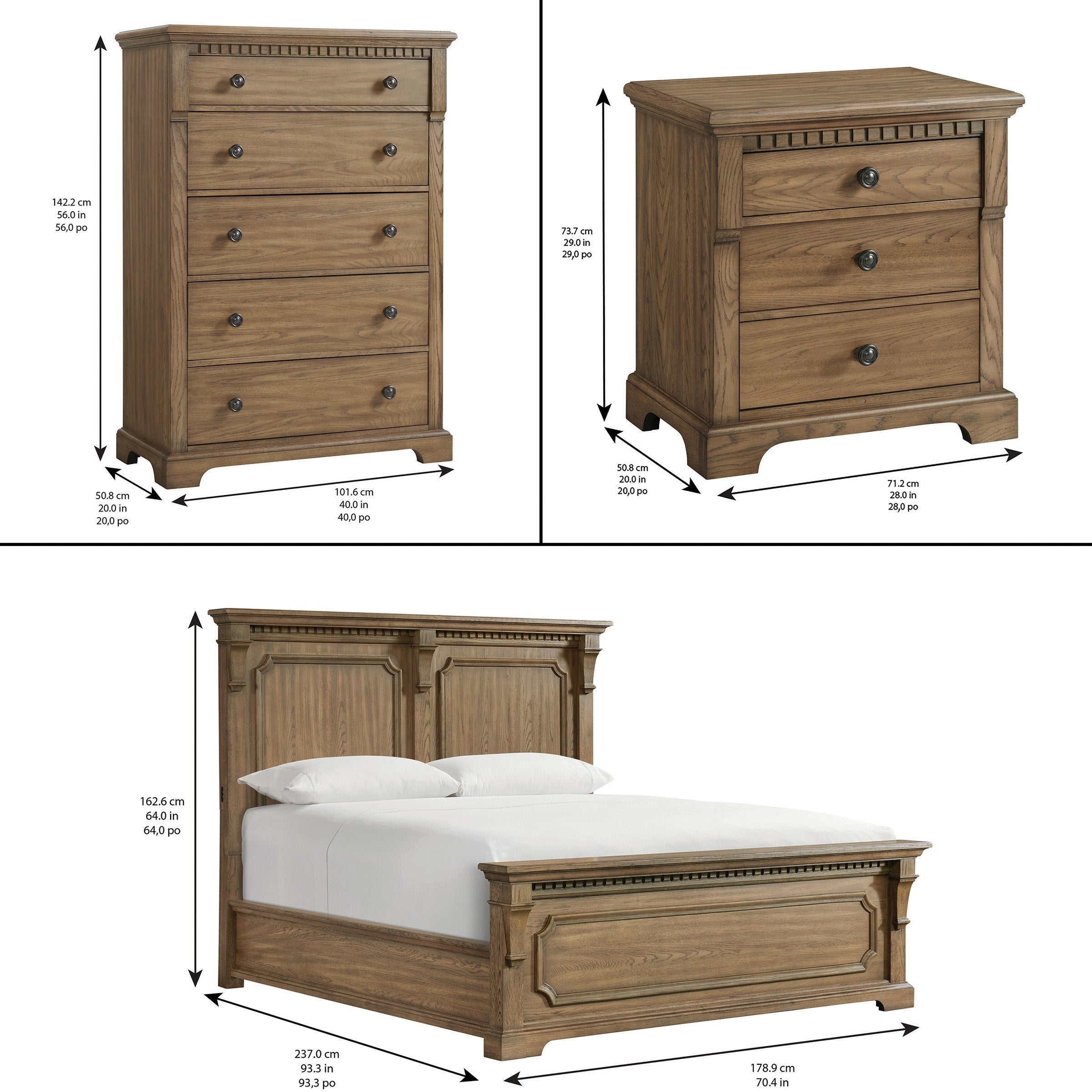 Wren 4-Piece Queen Bedroom Set