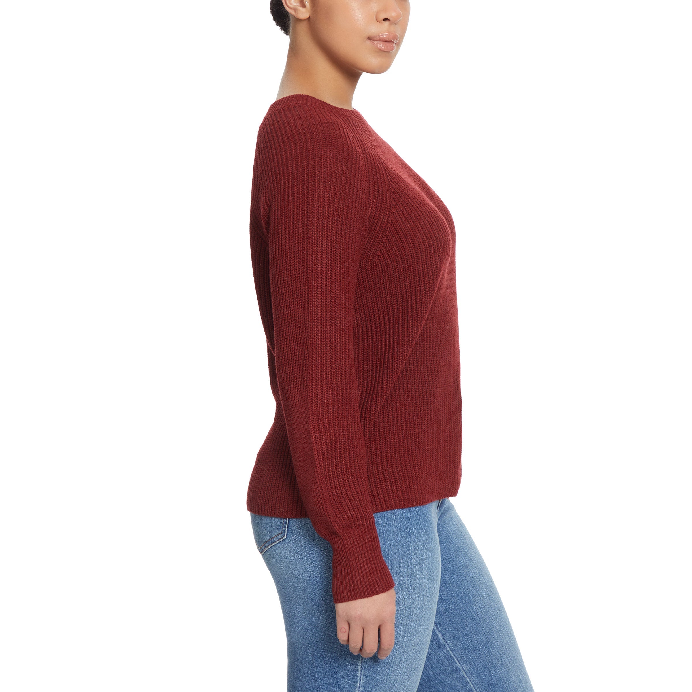 Ladies' Ribbed Sweater