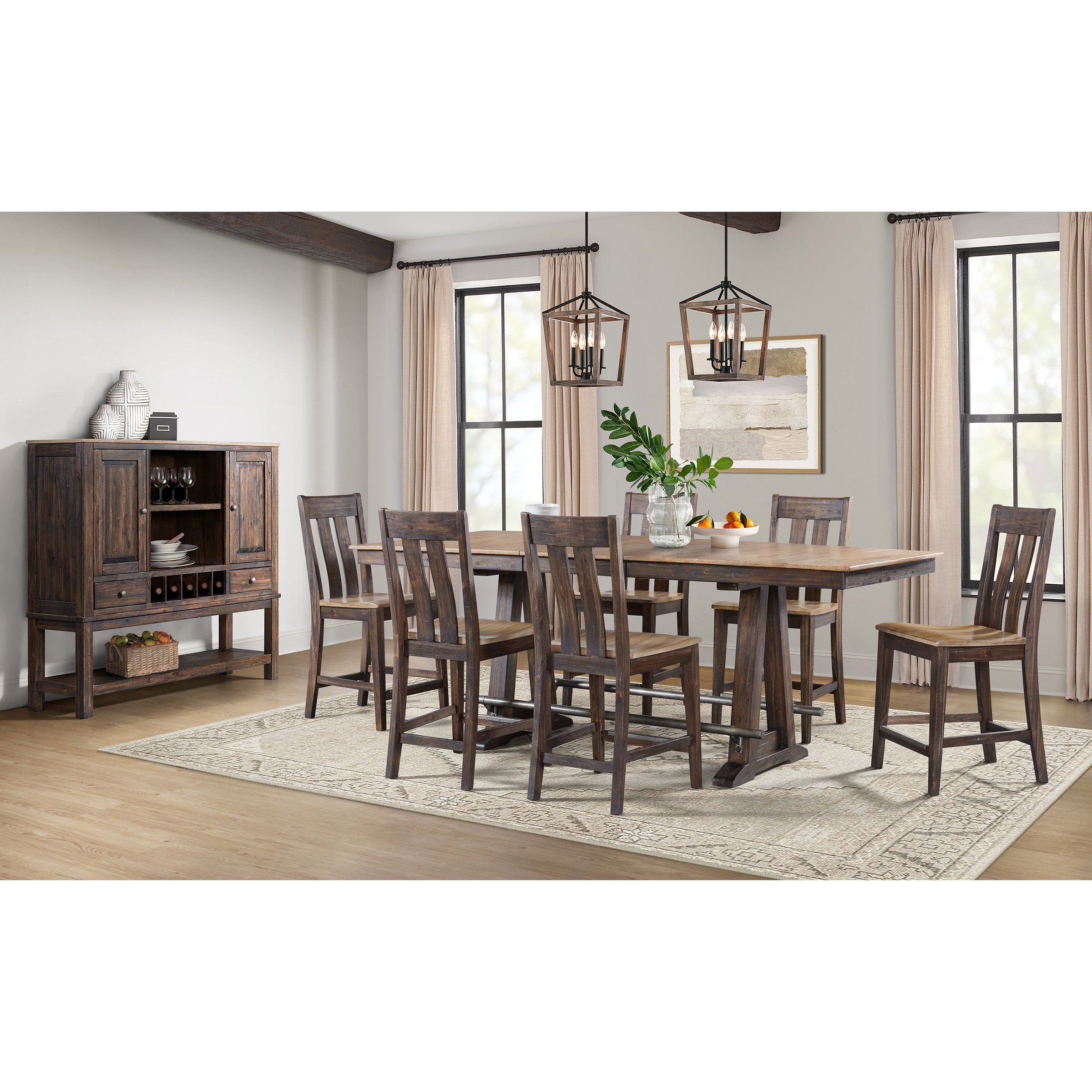 Traditions Counter Height Dining Table Collection