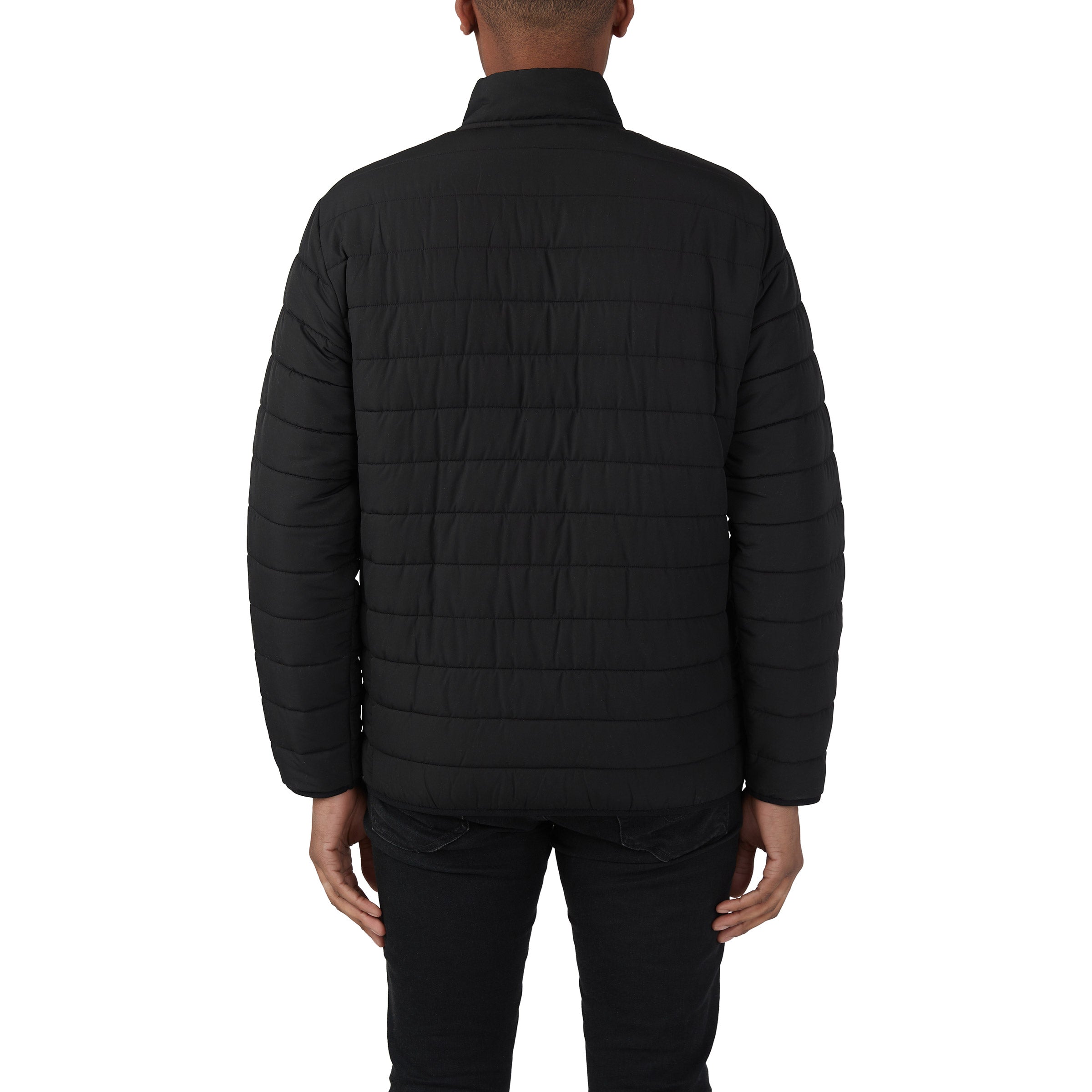 Men'S Fleece Lined Puffer Jacket