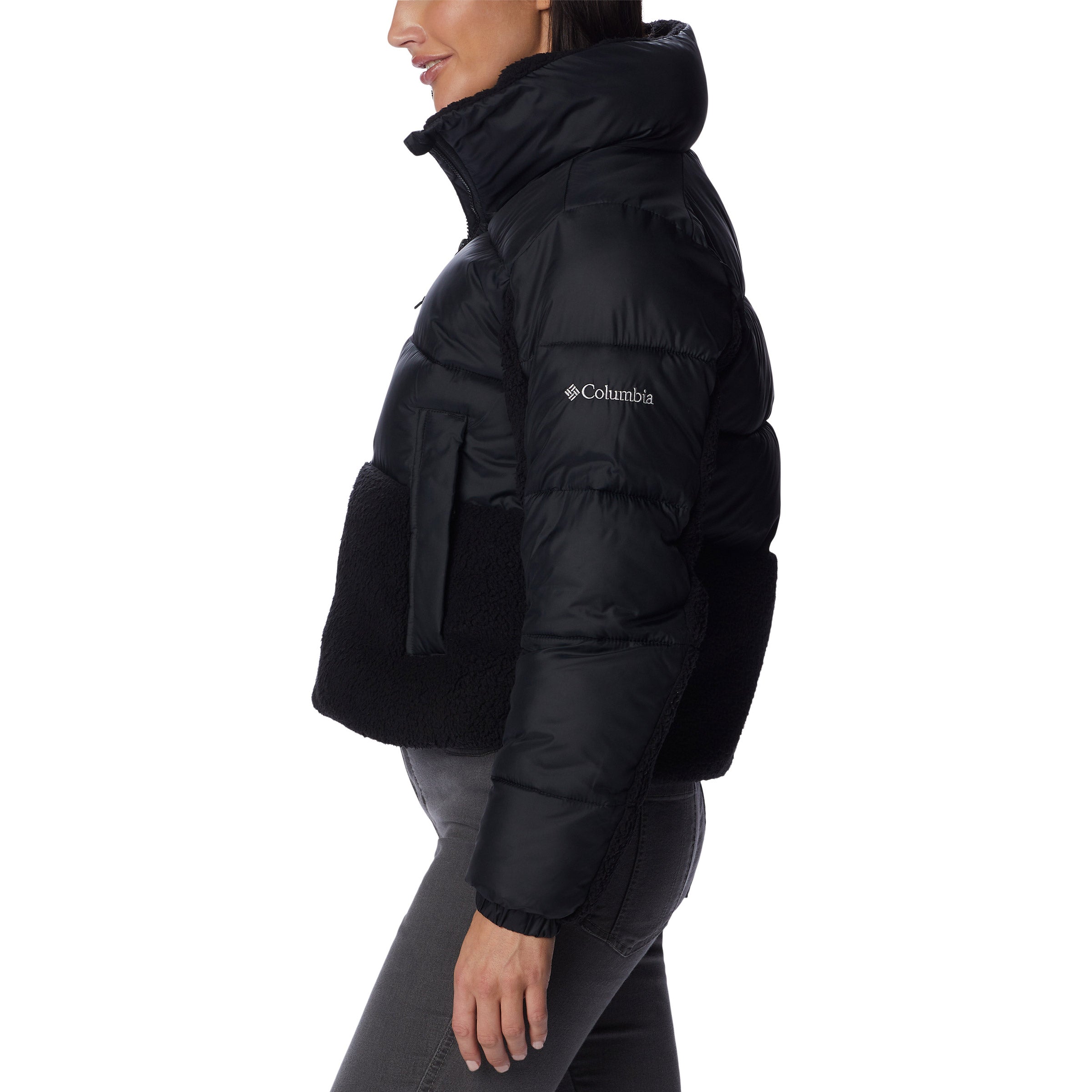 Ladies' Cropped Puffer Jacket